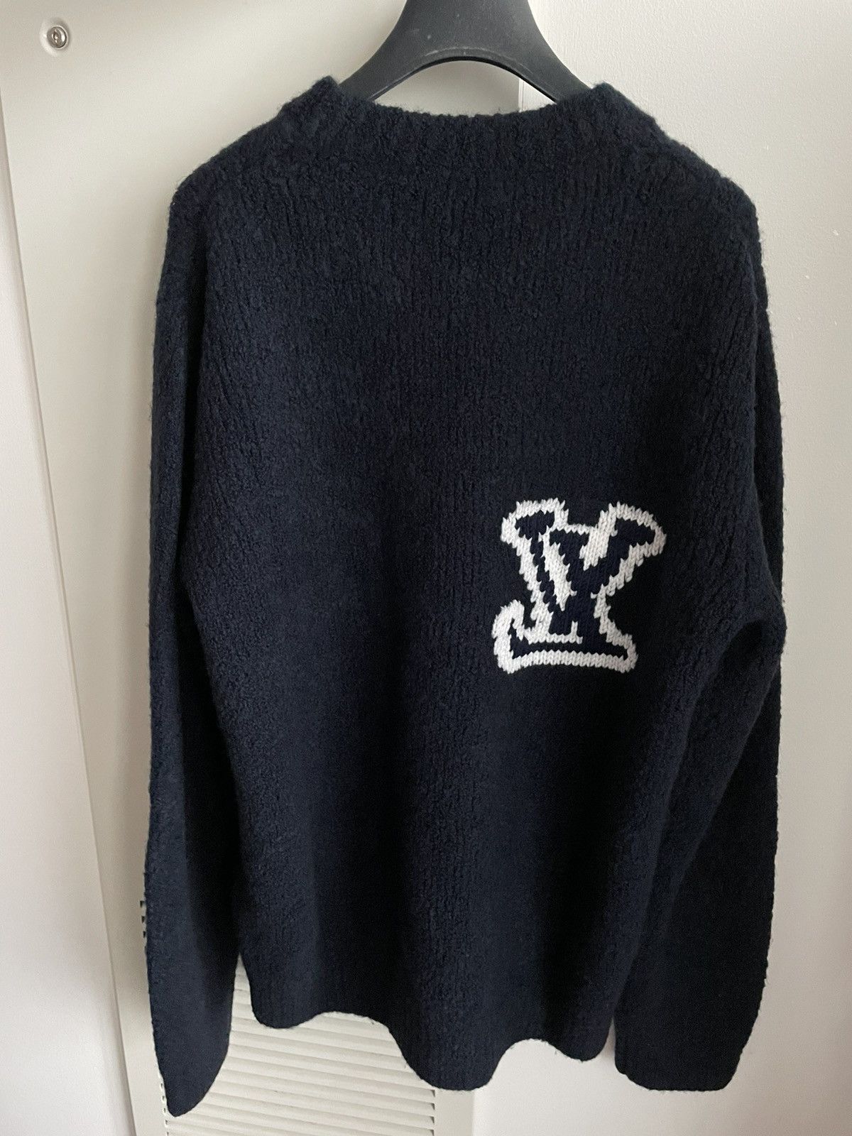 Louis Vuitton Rare Brand New Super Runway Limited Edition Intarsia Sweater Size US L / EU 52-54 / 3 - 12 Thumbnail