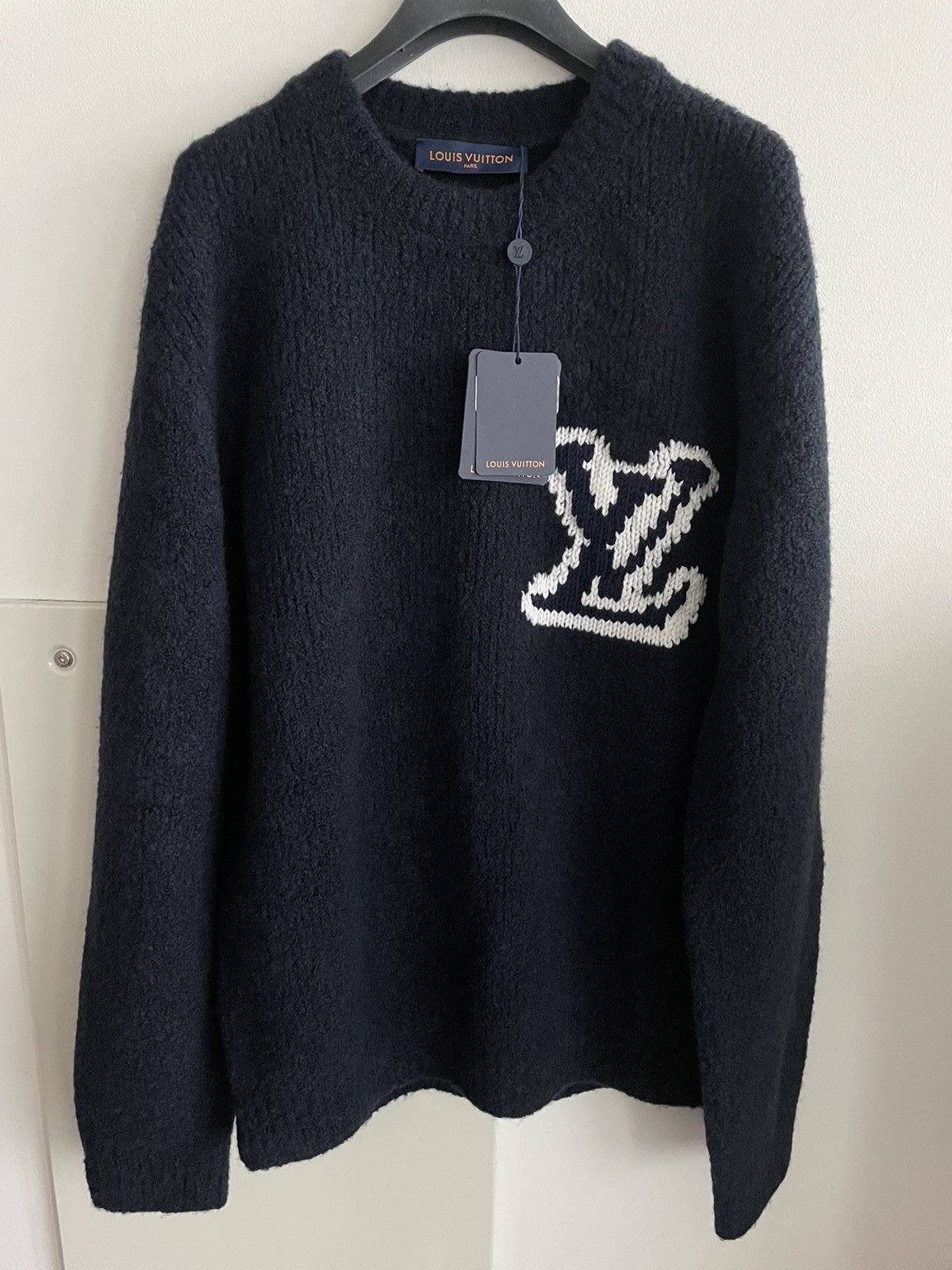 Louis Vuitton Rare Brand New Super Runway Limited Edition Intarsia Sweater Size US L / EU 52-54 / 3 - 3 Thumbnail