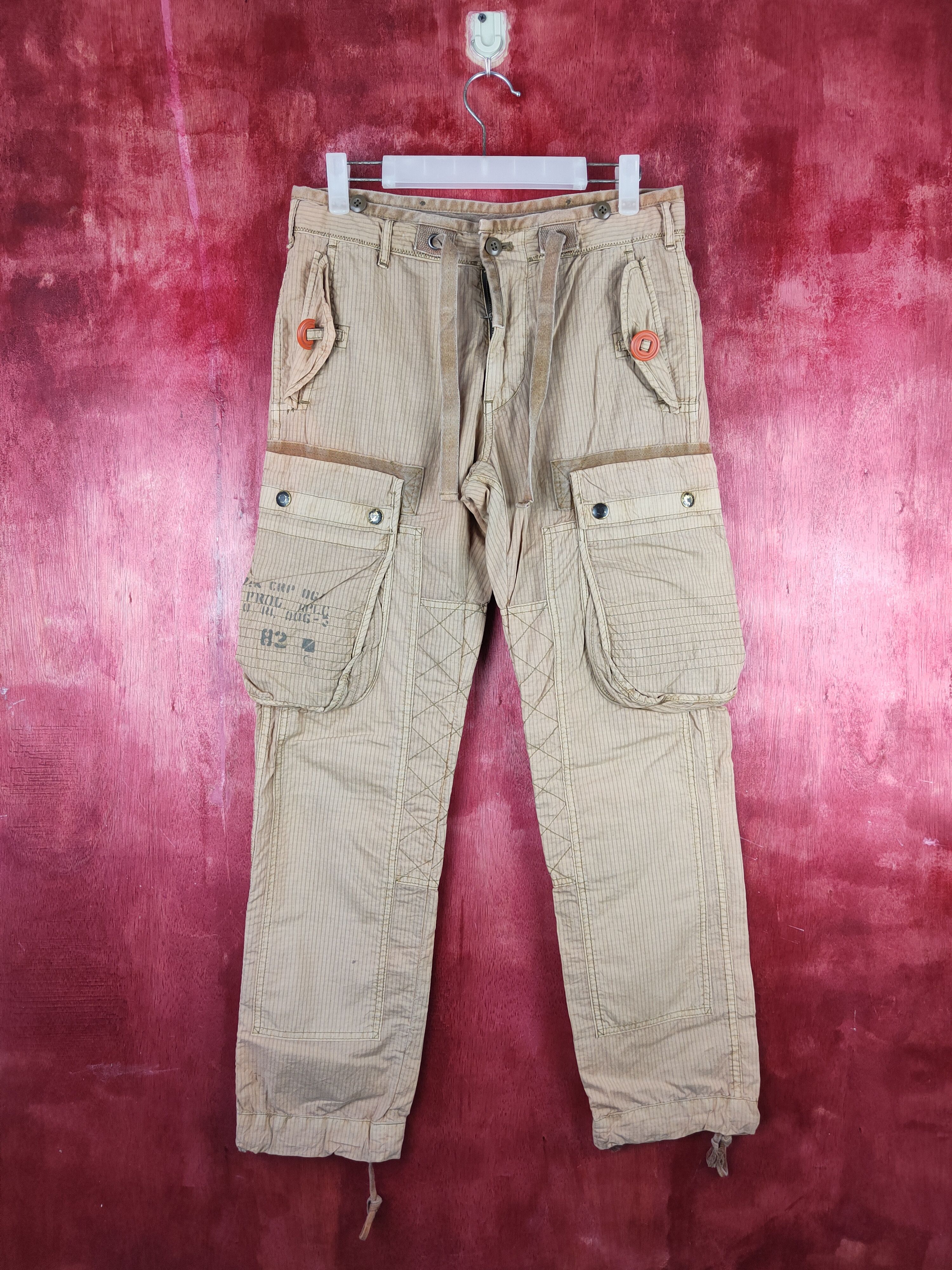 Ralph Lauren Polo Ralph Lauren modern fit double knee Cargo Pants #S788DL Size US 31 - 1 Thumbnail