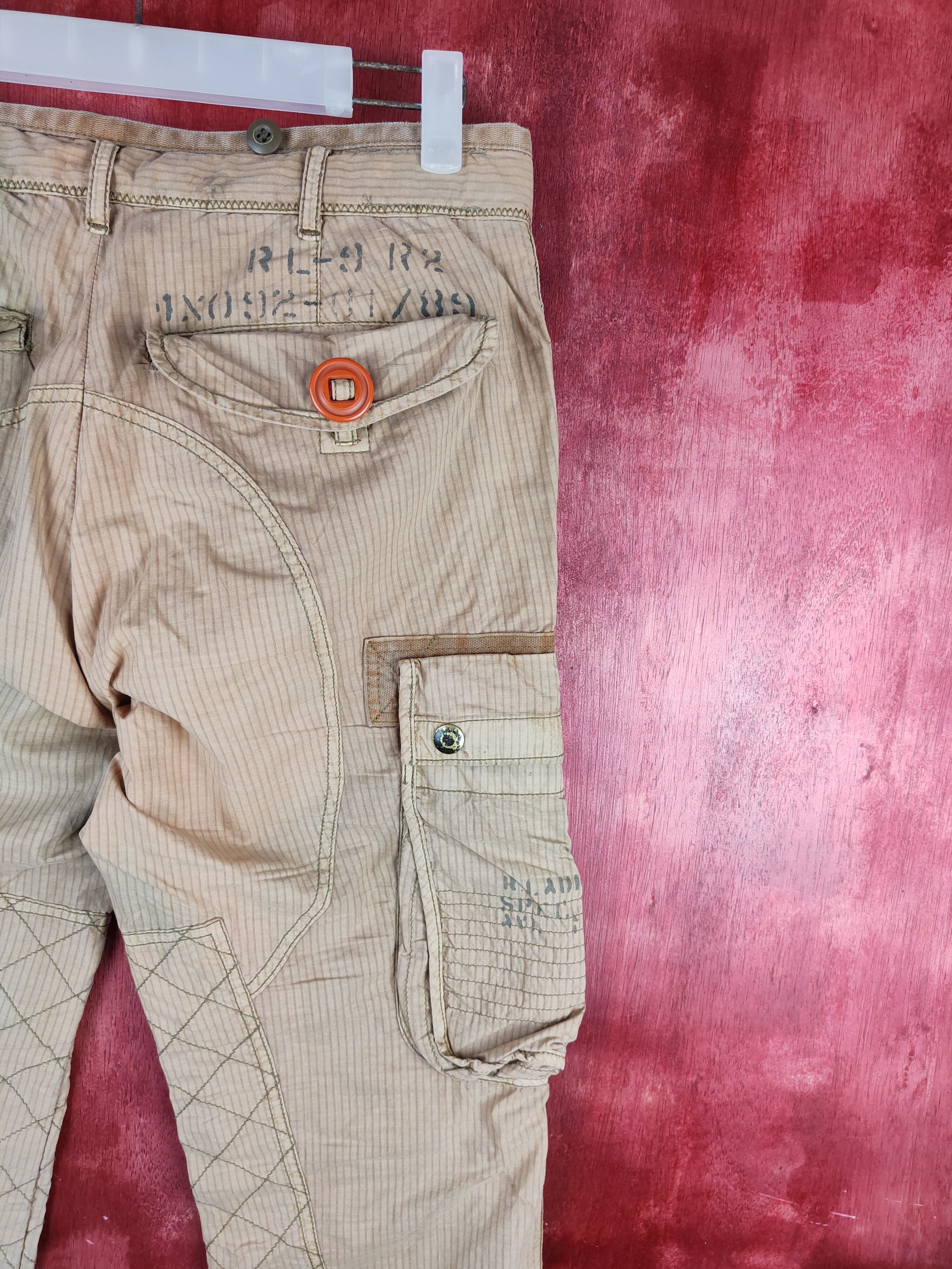 Ralph Lauren Polo Ralph Lauren modern fit double knee Cargo Pants #S788DL Size US 31 - 10 Thumbnail