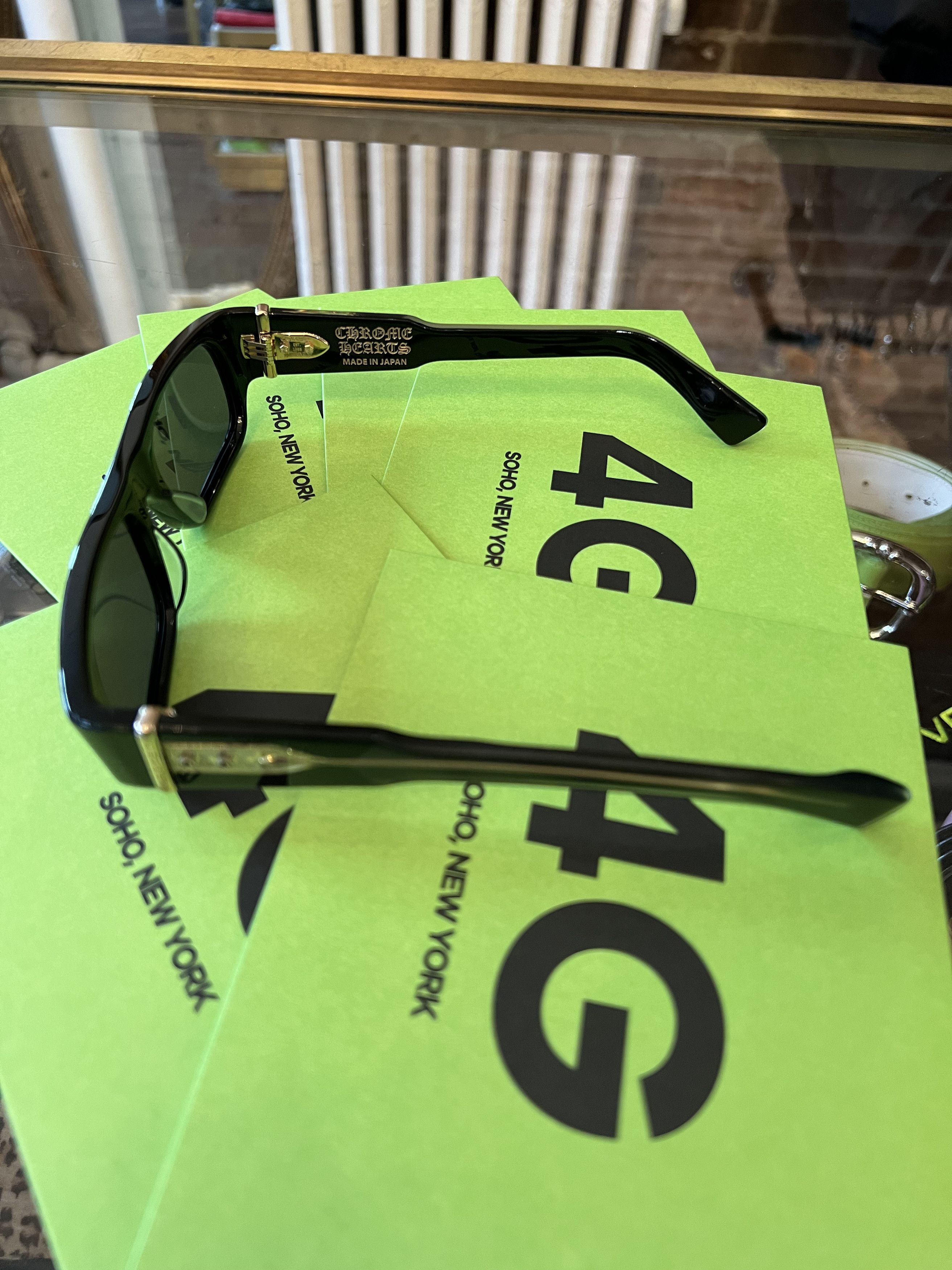 Chrome Hearts Chrome hearts Tryvagagain 22k gold glasses Size ONE SIZE - 2 Thumbnail