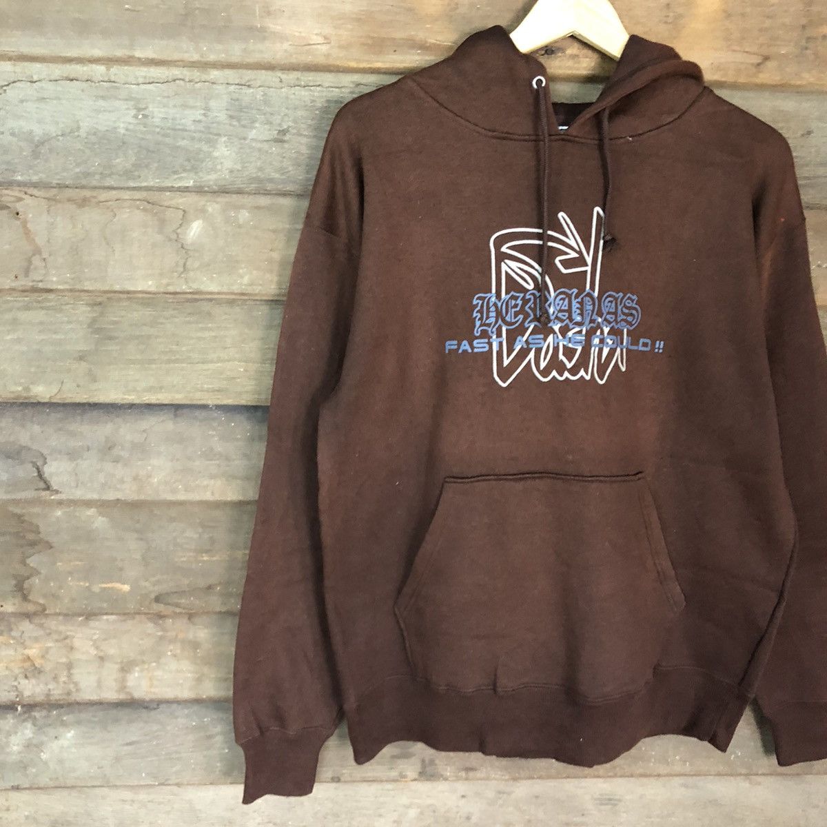 Chance The Rapper × Japanese Brand Oblo Design Rap Hip Hop Brown Sweatshirt #407B Size US L / EU 52-54 / 3 - 7 Thumbnail