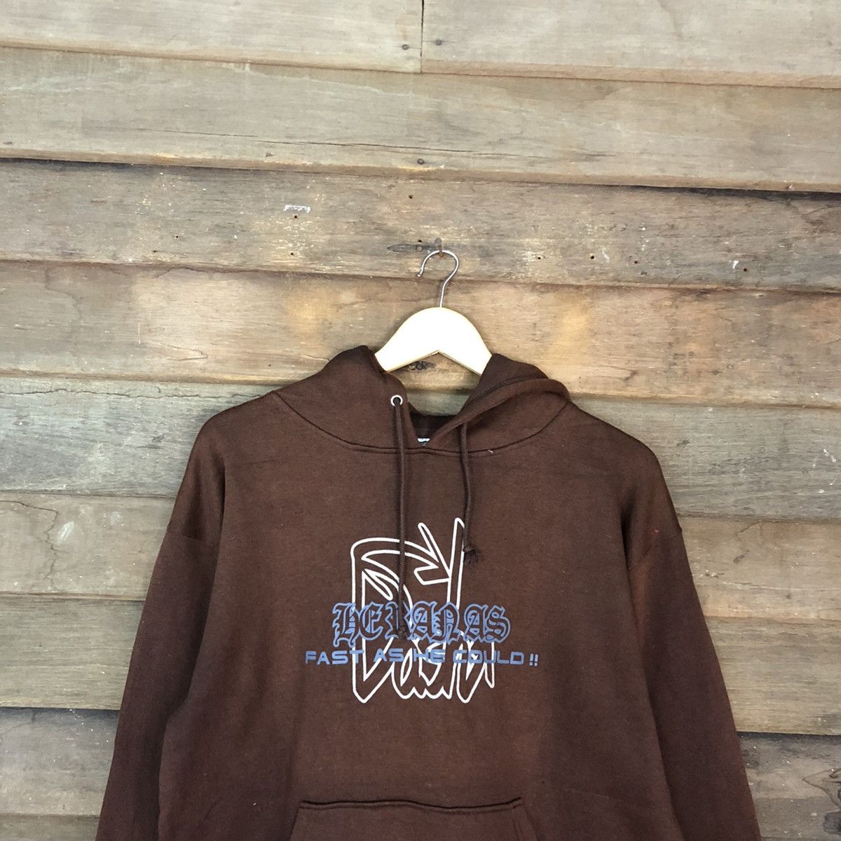 Chance The Rapper × Japanese Brand Oblo Design Rap Hip Hop Brown Sweatshirt #407B Size US L / EU 52-54 / 3 - 2 Thumbnail