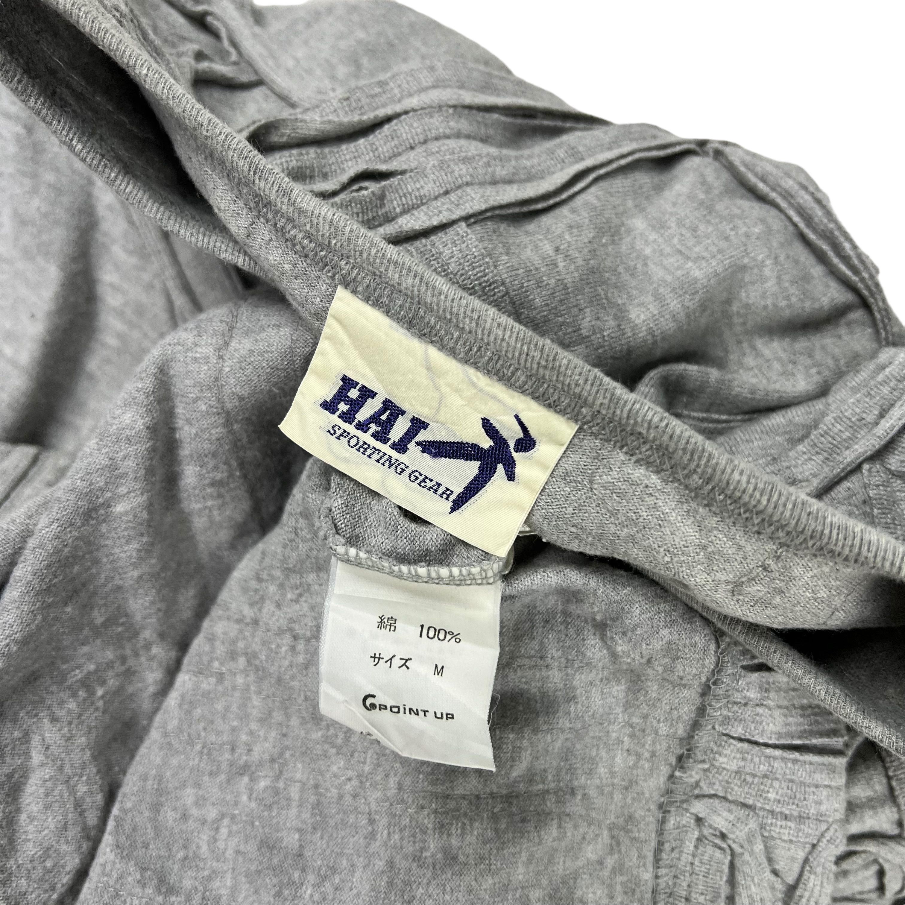 Issey Miyake HAI Gray Front-Back Embroidery Patchwork Sweater Size US L / EU 52-54 / 3 - 6 Thumbnail