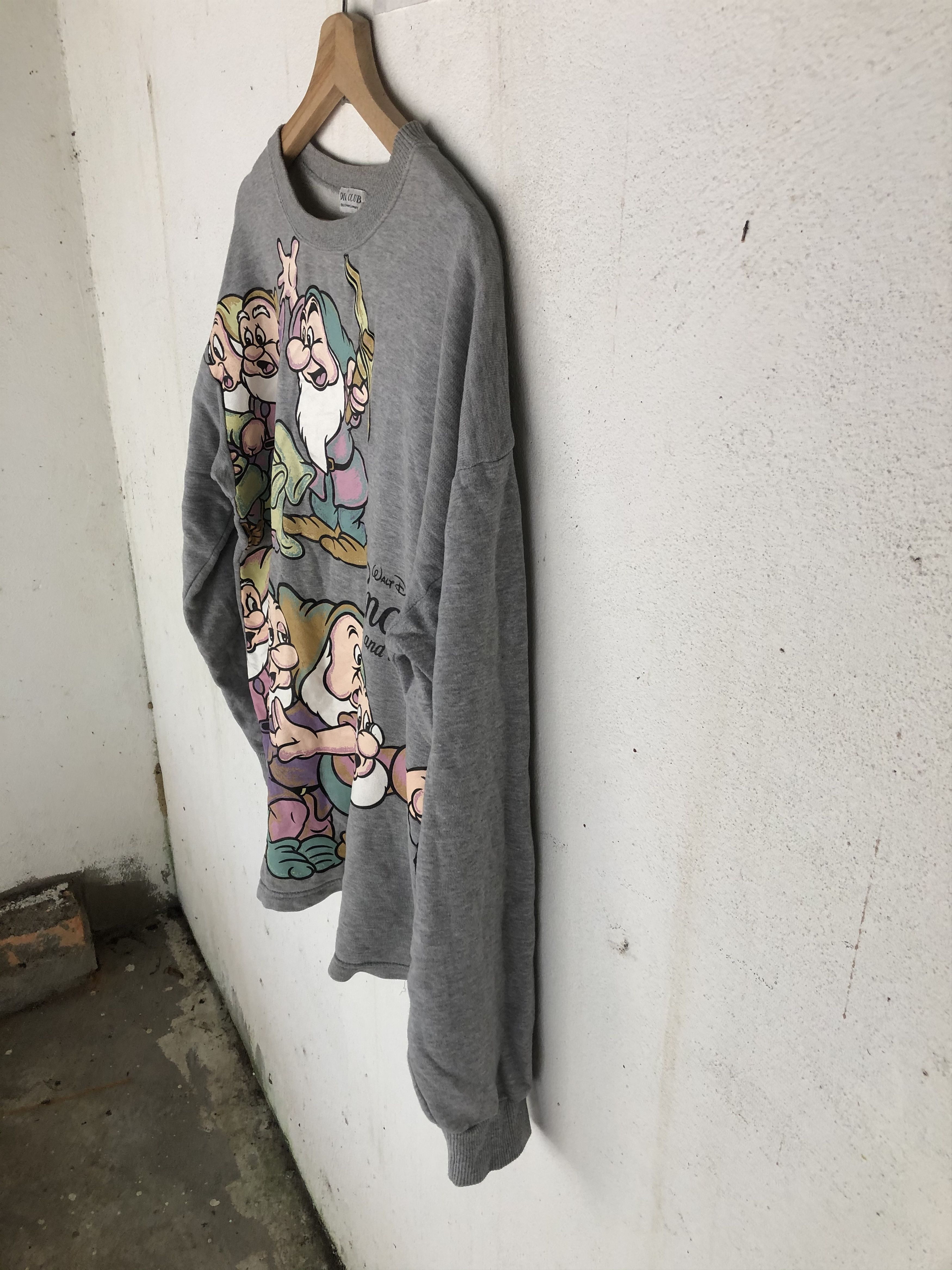 Cartoon Network Vintage Snow White Walt Disney Sweatshirt (S021) Size US L / EU 52-54 / 3 - 4 Thumbnail