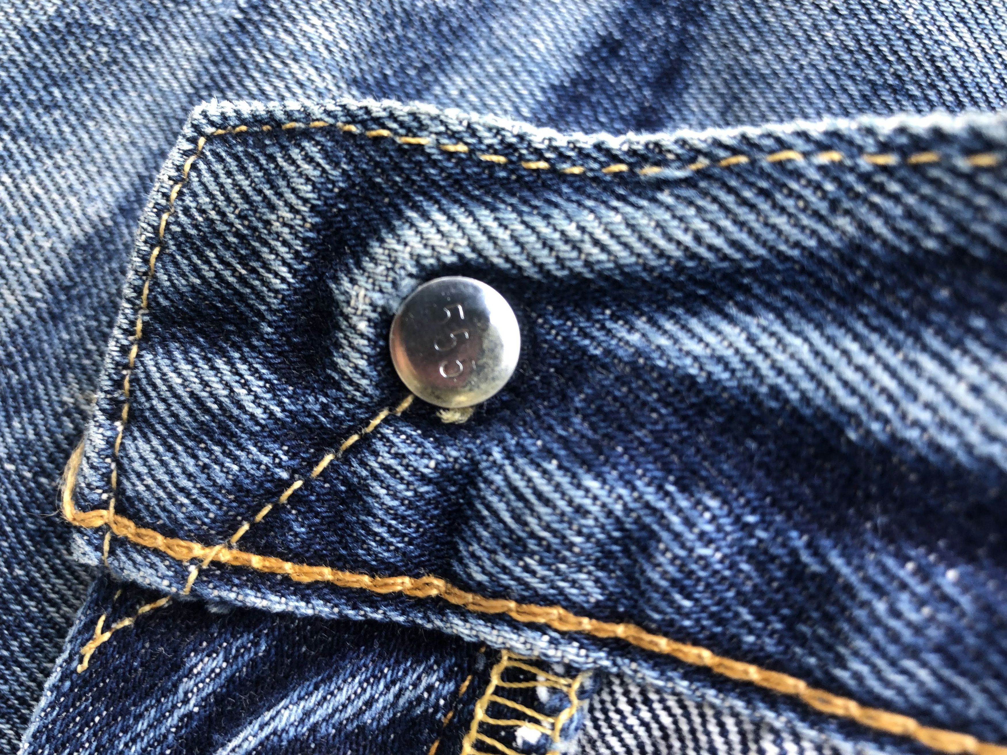 Levi's Vintage Levi's Big E Japan Ripped Jeans (P014) Size US 30 / EU 46 - 11 Thumbnail