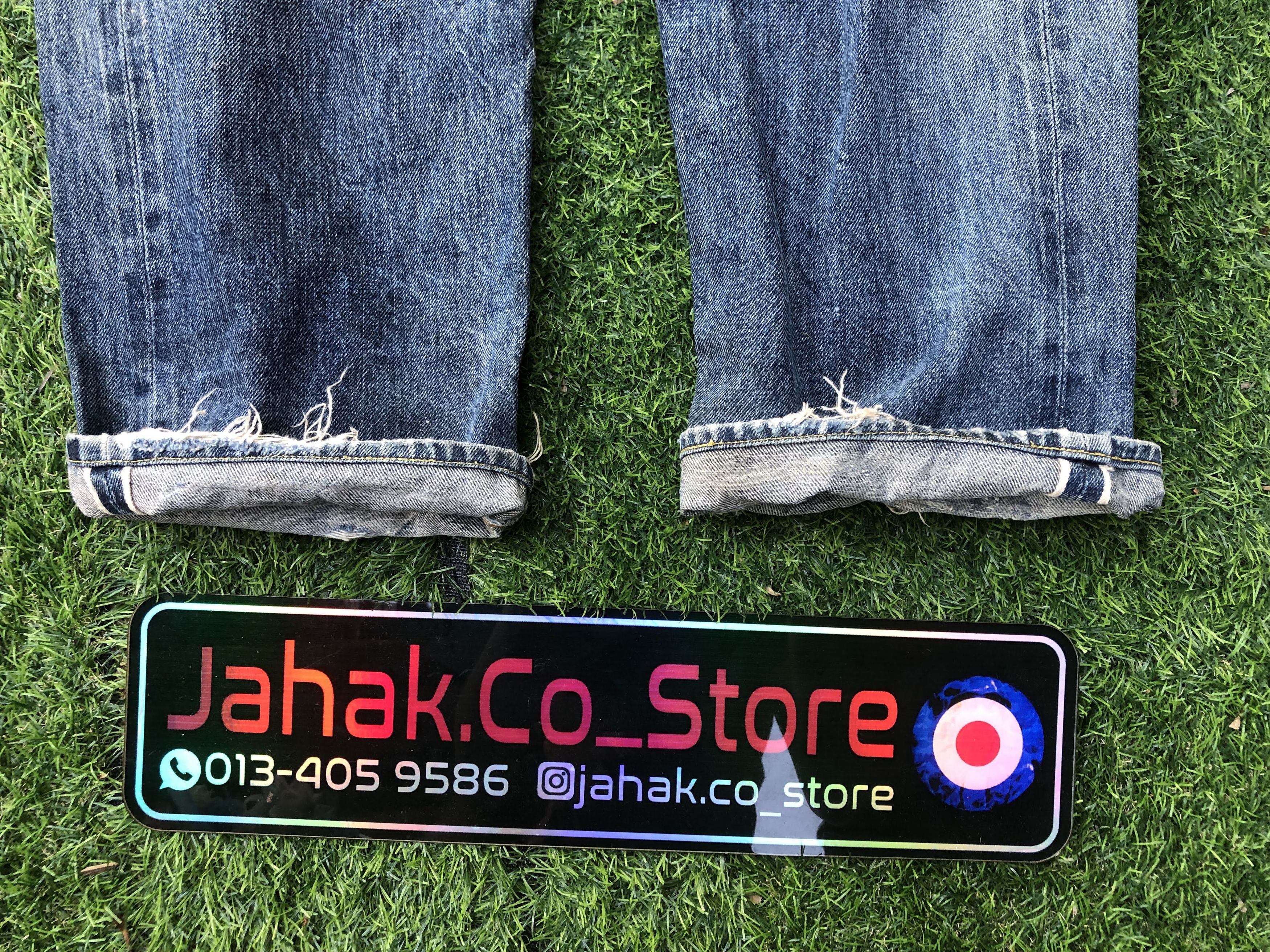 Levi's Vintage Levi's Big E Japan Ripped Jeans (P014) Size US 30 / EU 46 - 5 Thumbnail