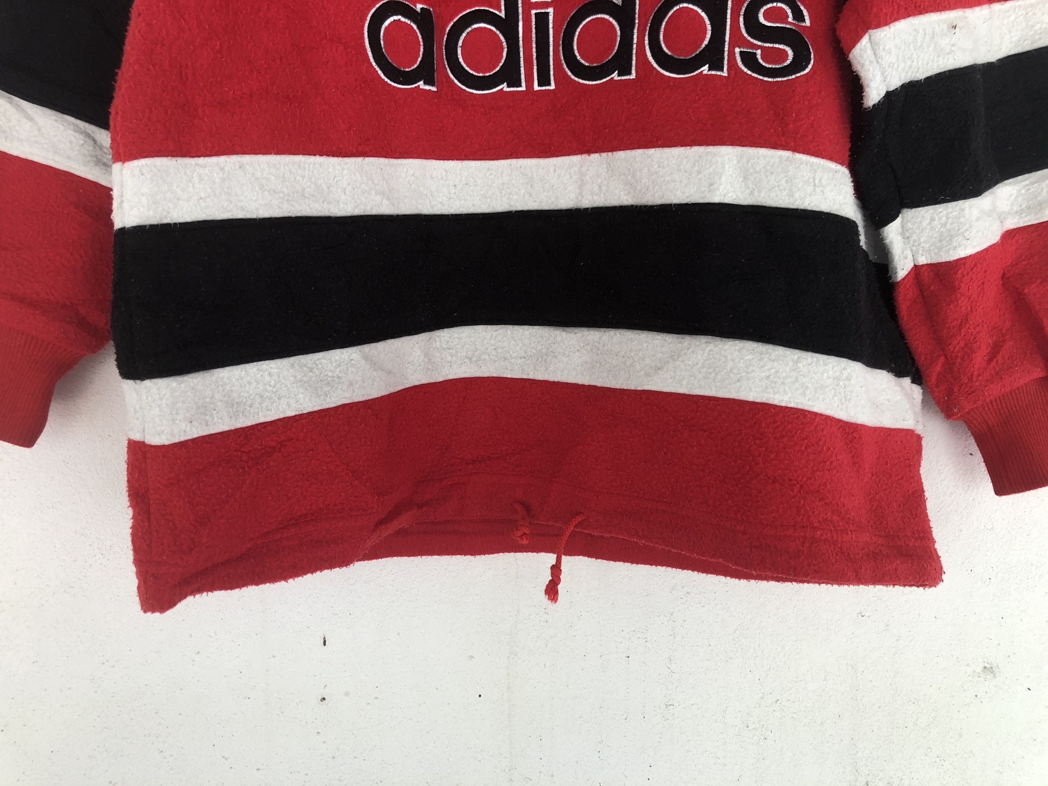 Adidas Vintage Adidas Sweatshirt Fleece (114) Size US M / EU 48-50 / 2 - 2 Thumbnail