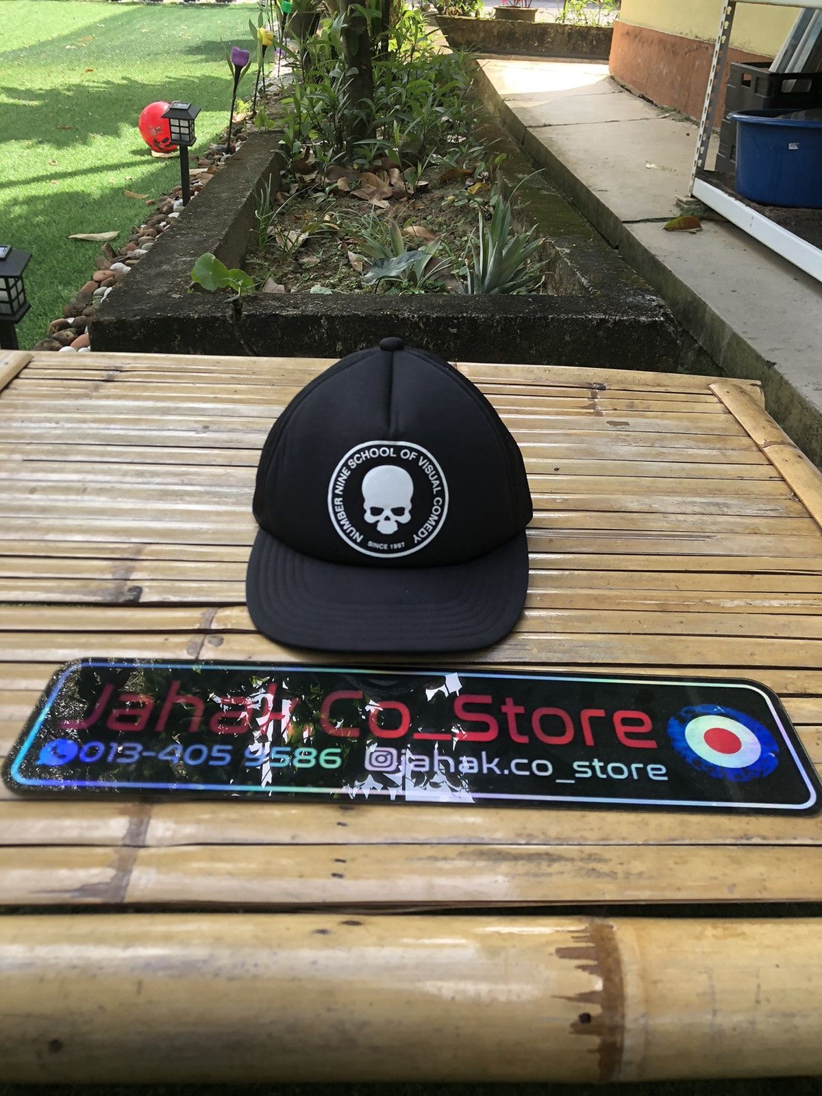 Number (N)ine Number (N)ine Trucker Cap Skull (CP003) Size ONE SIZE - 2 Thumbnail