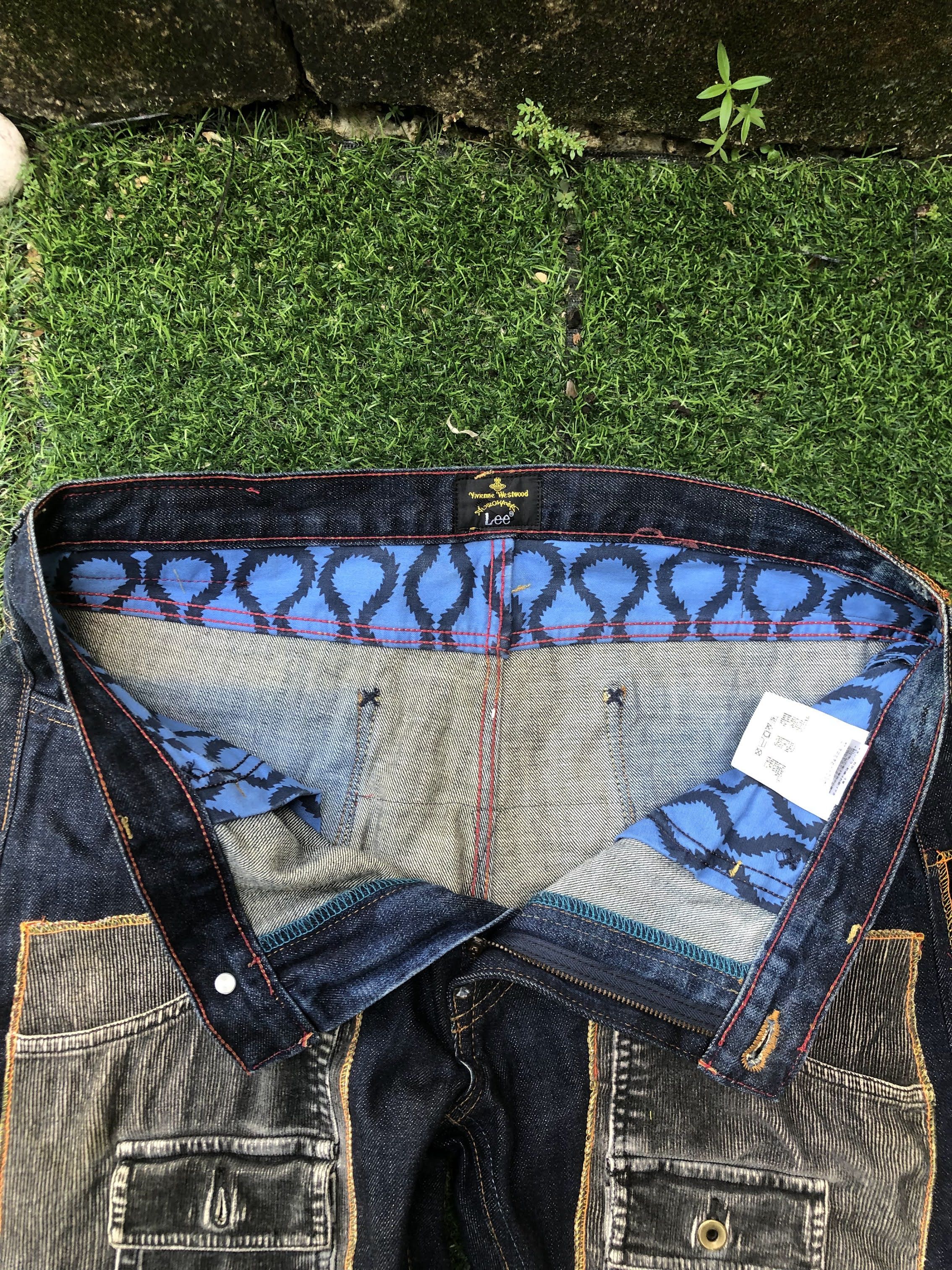 Lee × Vivienne Westwood Reworked Vivienne Westwood X Lee Pathwork Denim (P023) Size US 36 / EU 52 - 11 Thumbnail