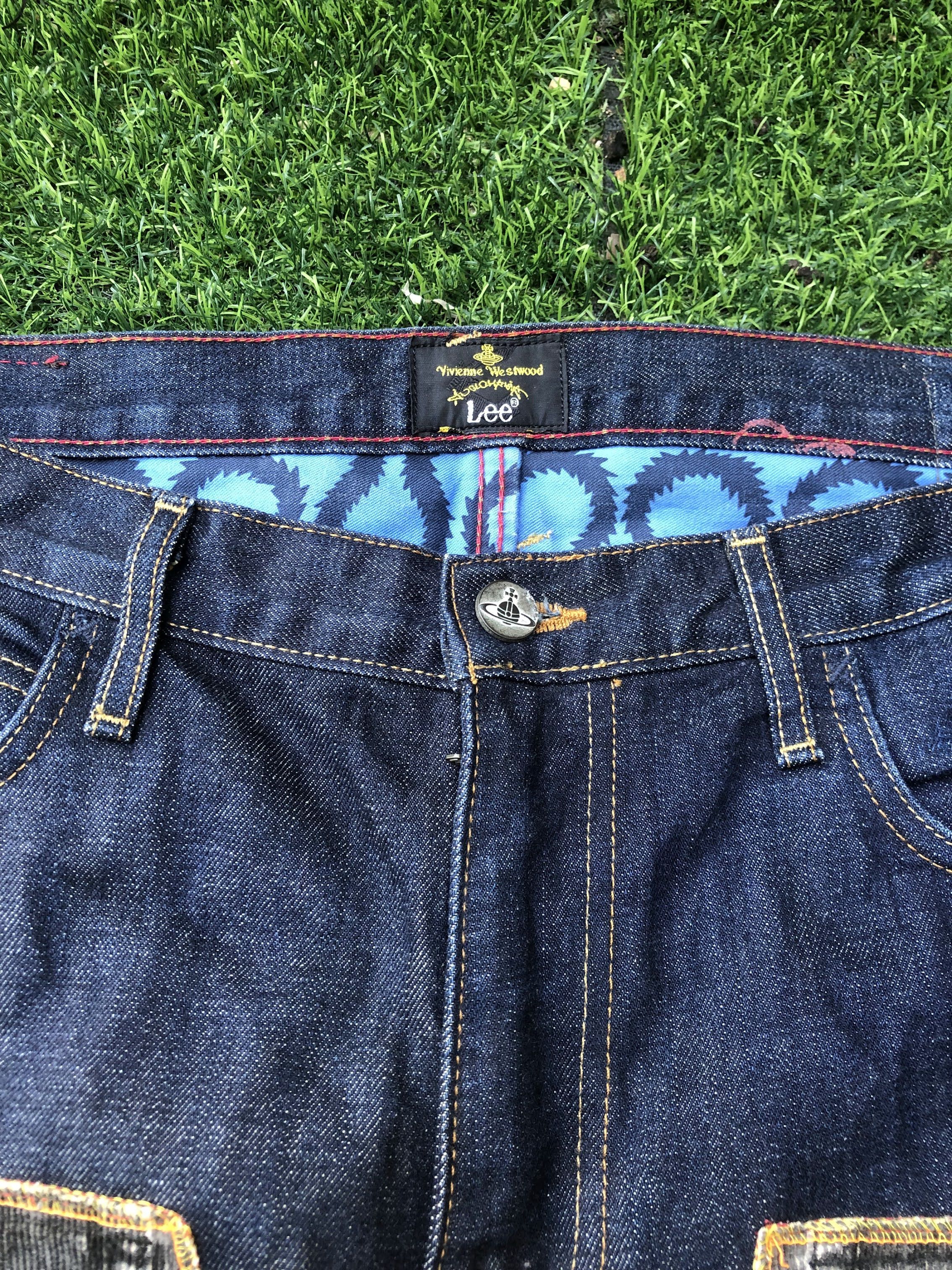 Lee × Vivienne Westwood Reworked Vivienne Westwood X Lee Pathwork Denim (P023) Size US 36 / EU 52 - 6 Thumbnail