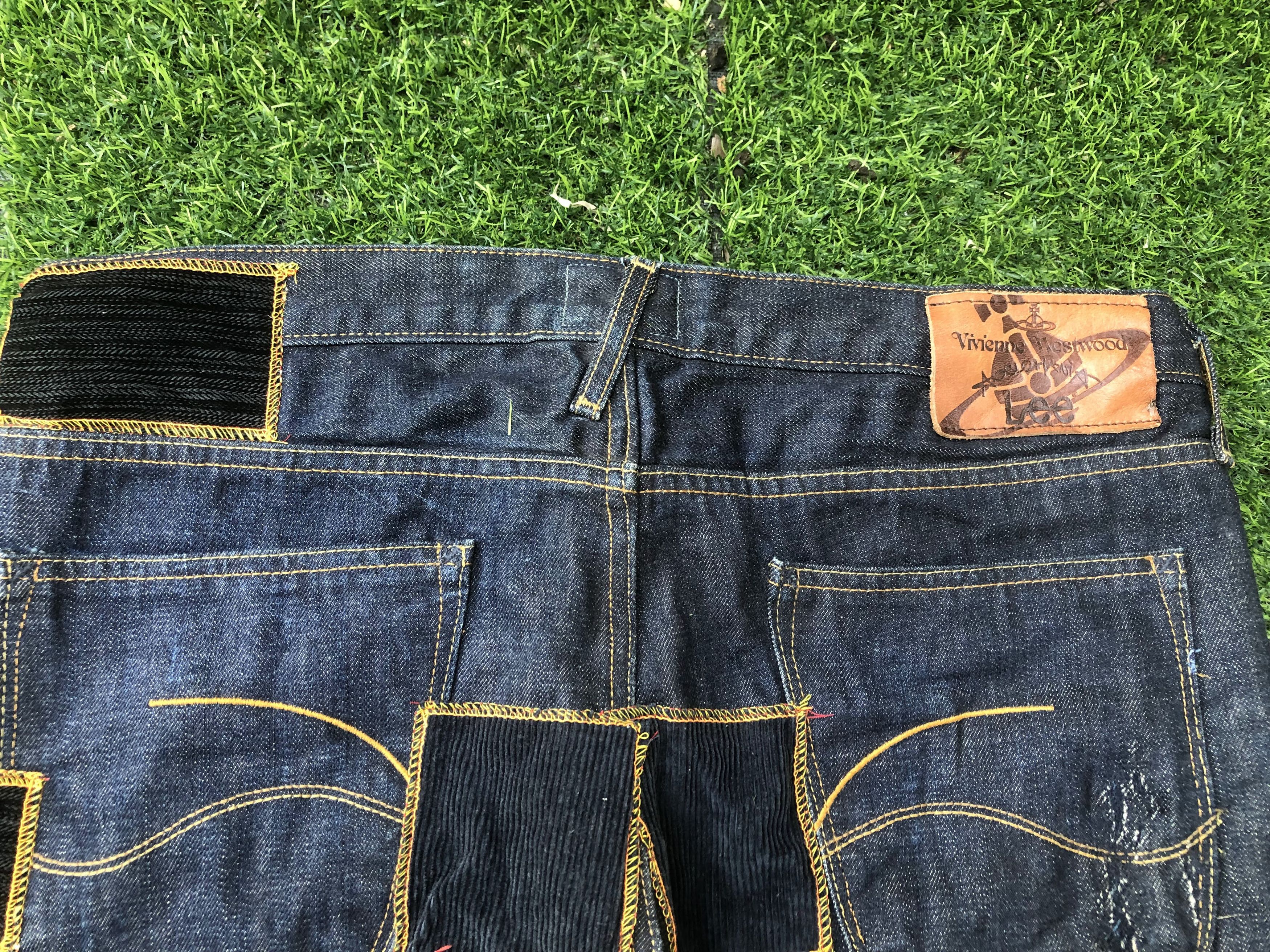 Lee × Vivienne Westwood Reworked Vivienne Westwood X Lee Pathwork Denim (P023) Size US 36 / EU 52 - 14 Thumbnail