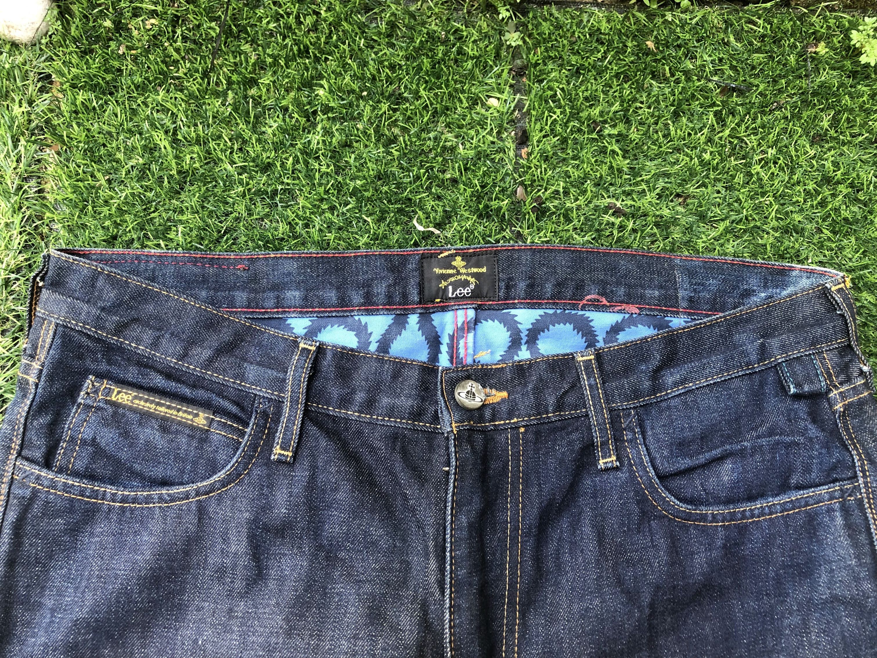 Lee × Vivienne Westwood Reworked Vivienne Westwood X Lee Pathwork Denim (P023) Size US 36 / EU 52 - 5 Thumbnail