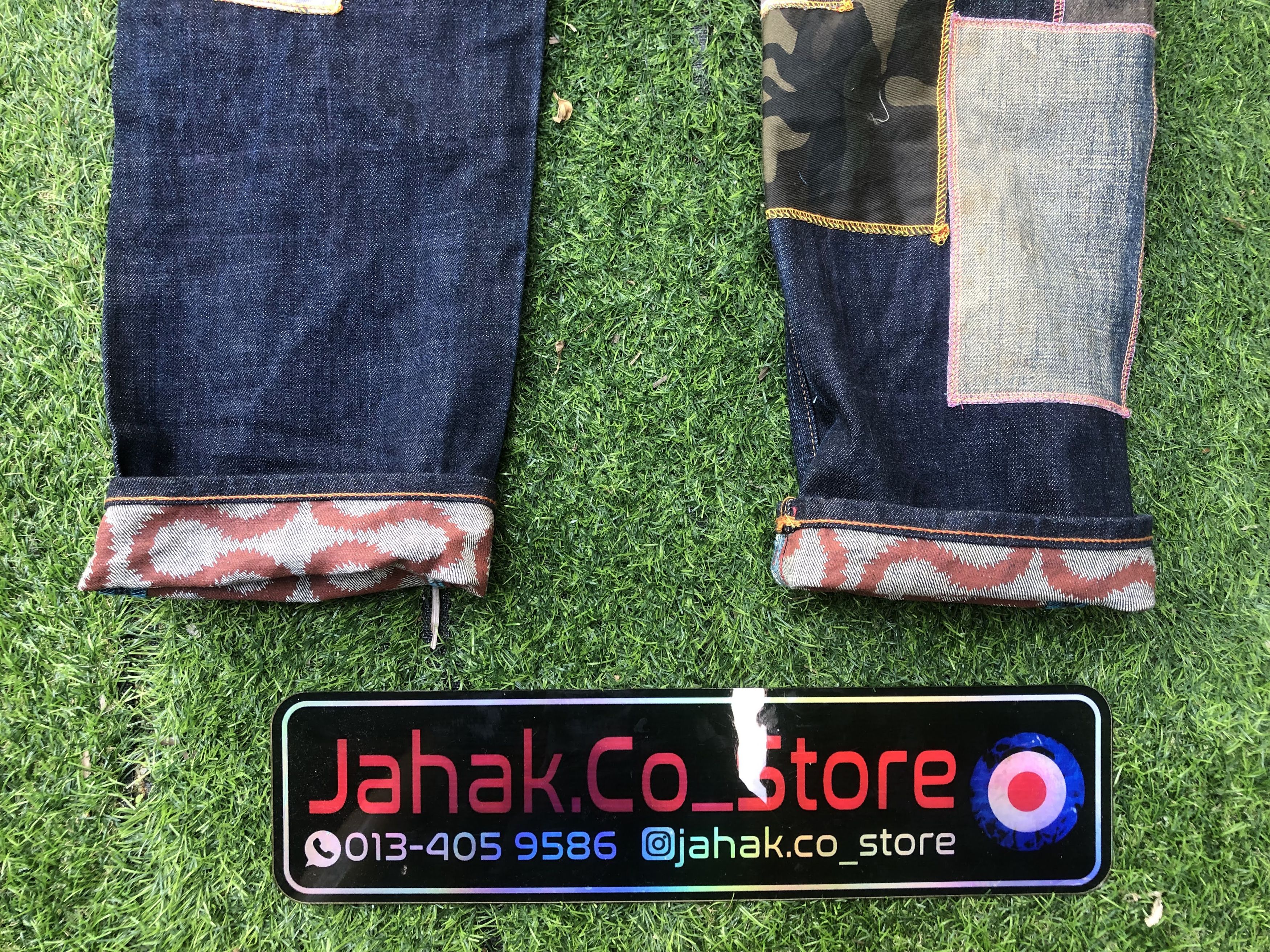 Lee × Vivienne Westwood Reworked Vivienne Westwood X Lee Pathwork Denim (P023) Size US 36 / EU 52 - 19 Thumbnail