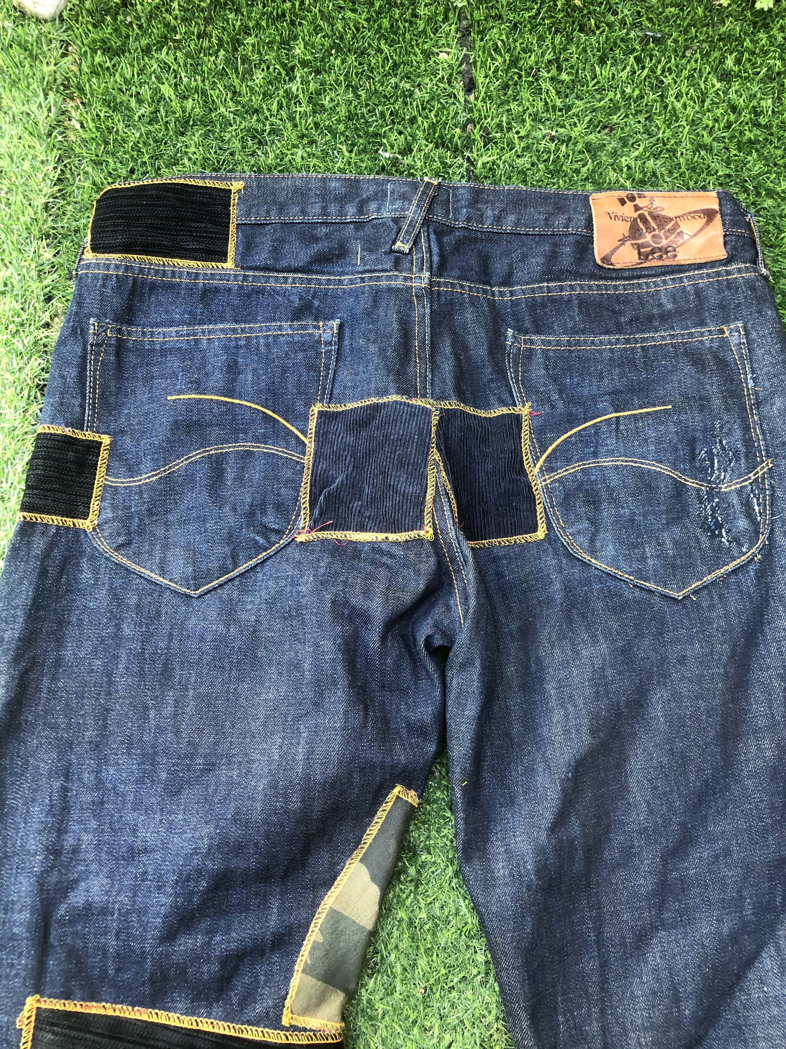 Lee × Vivienne Westwood Reworked Vivienne Westwood X Lee Pathwork Denim (P023) Size US 36 / EU 52 - 13 Thumbnail