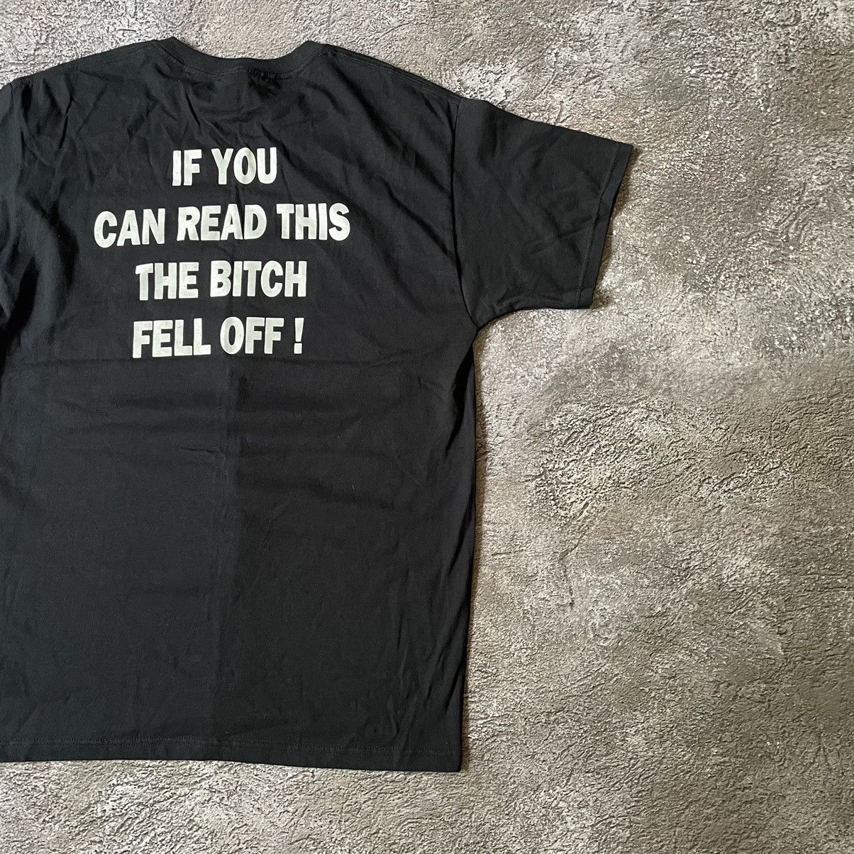 Vintage Vintage Y2K Graphic Tee Funny Print Streetwear Skate Slim XL Size US XL / EU 56 / 4 - 3 Thumbnail