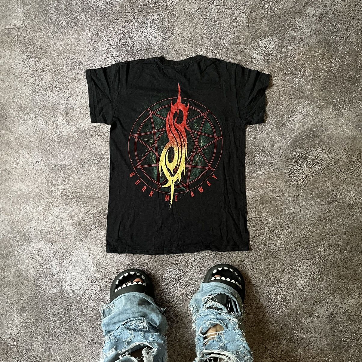 Vintage Vintage Y2K Slipknot Band Tee Graphic Thrashed Grunge Boxy S Size US S / EU 44-46 / 1 - 7 Thumbnail