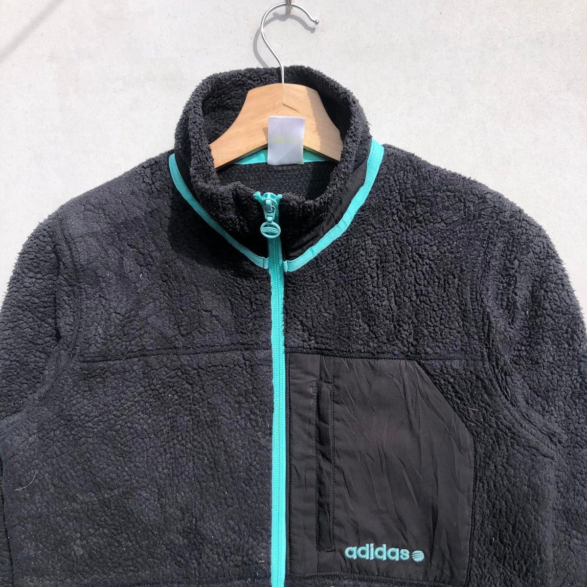 Adidas 🔥Accept Binding Offer🔥 Vintage Adidas Fleece Wool Jacket Size M / US 6-8 / IT 42-44 - 4 Thumbnail