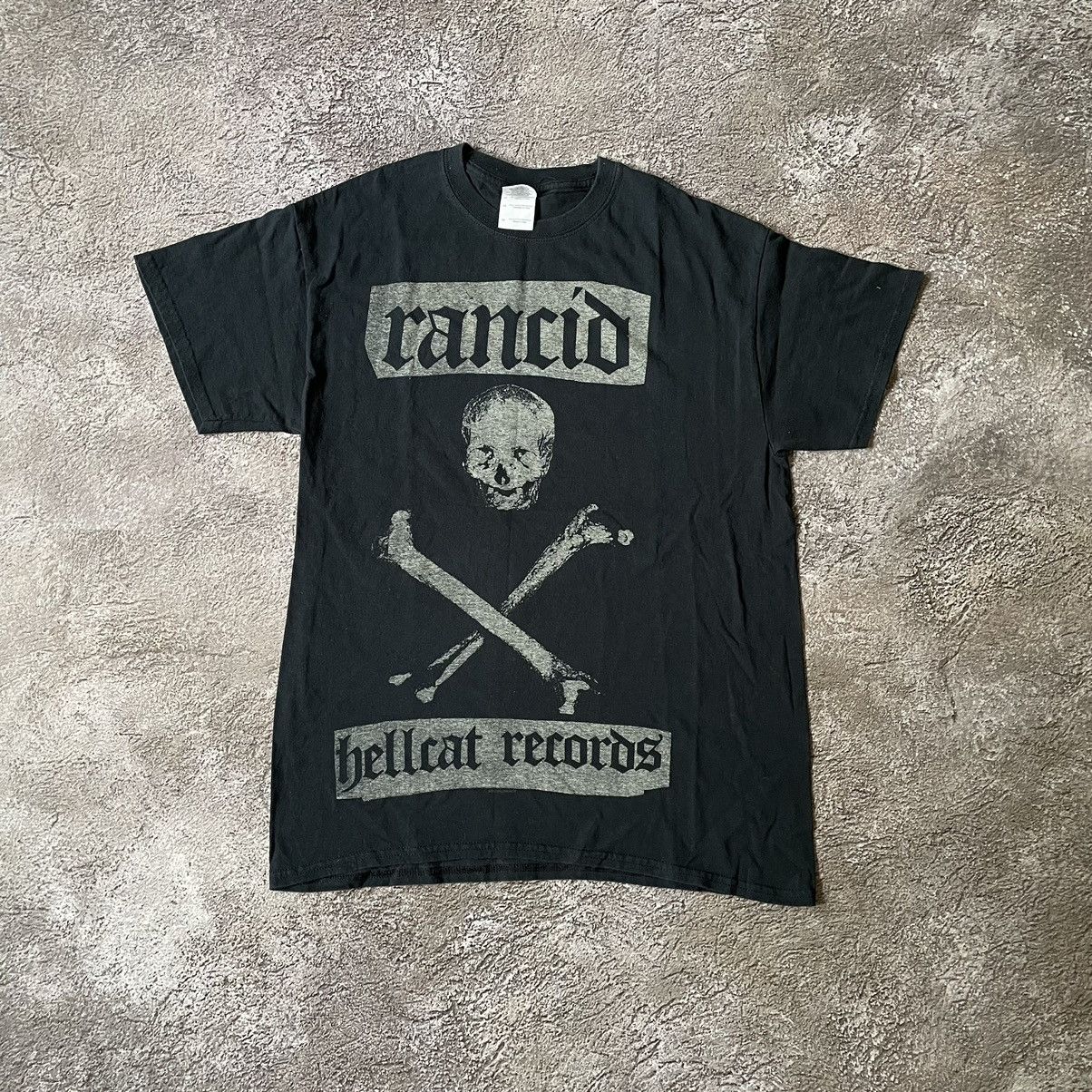 Vintage Vintage Y2K Rancid Hellcat Records Graphic Band Tee Black M Size US M / EU 48-50 / 2 - 2 Thumbnail