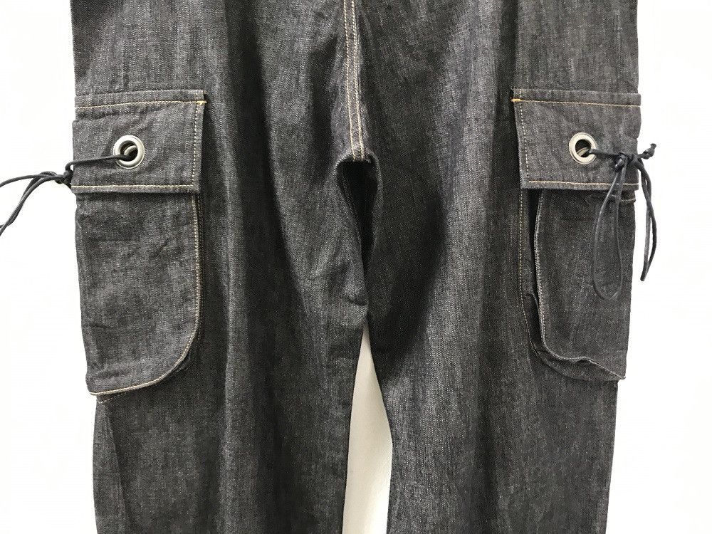 Y's × Yohji Yamamoto Yohji Yamamoto Y's Adjustable Drawstring Baggy Cargo Denim Size US 33 - 14 Thumbnail