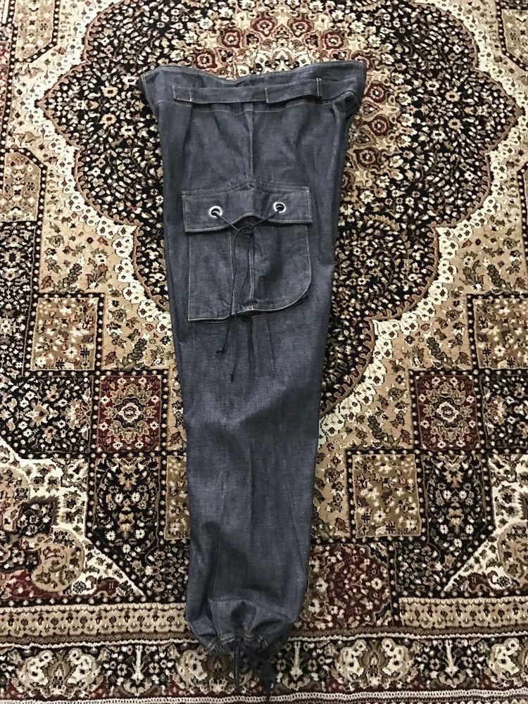 Y's × Yohji Yamamoto Yohji Yamamoto Y's Adjustable Drawstring Baggy Cargo Denim Size US 33 - 6 Thumbnail