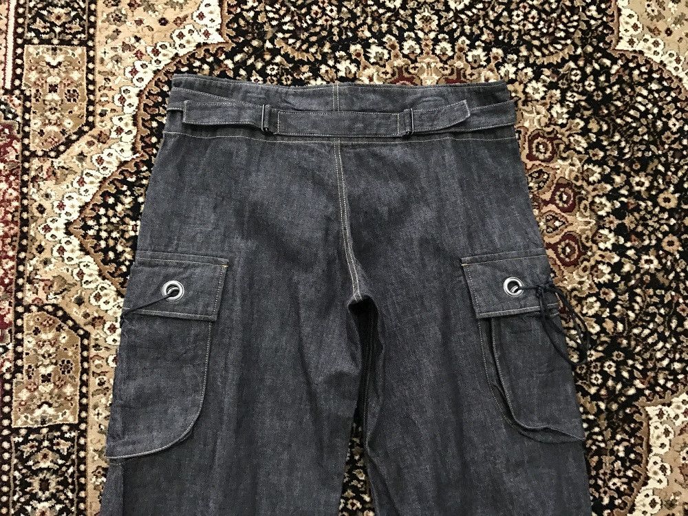 Y's × Yohji Yamamoto Yohji Yamamoto Y's Adjustable Drawstring Baggy Cargo Denim Size US 33 - 5 Thumbnail