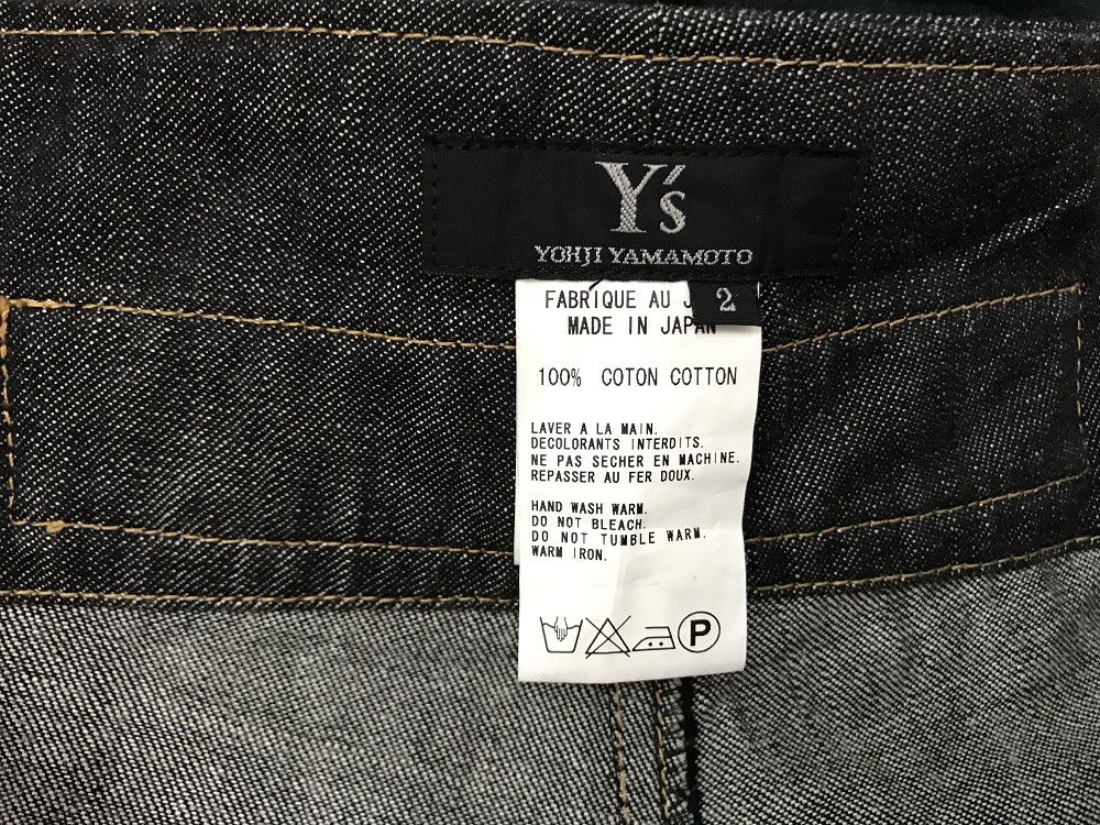 Y's × Yohji Yamamoto Yohji Yamamoto Y's Adjustable Drawstring Baggy Cargo Denim Size US 33 - 20 Thumbnail