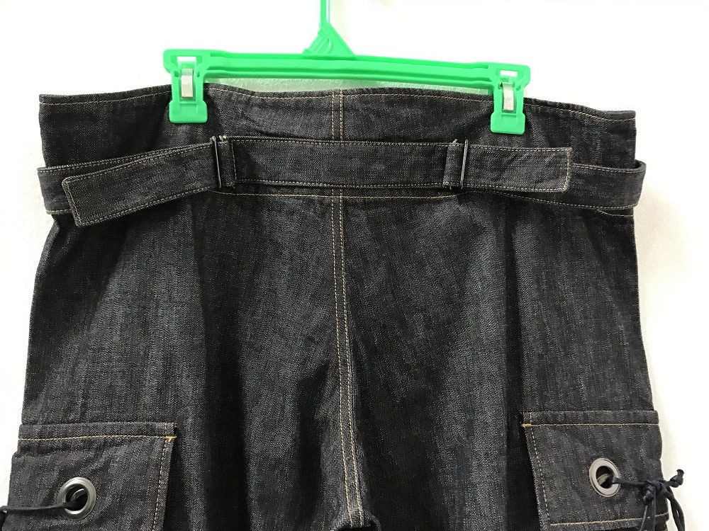 Y's × Yohji Yamamoto Yohji Yamamoto Y's Adjustable Drawstring Baggy Cargo Denim Size US 33 - 13 Thumbnail