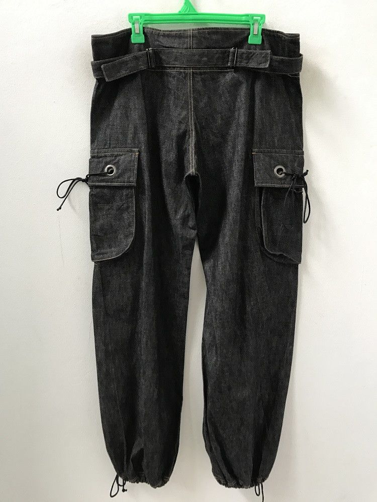 Y's × Yohji Yamamoto Yohji Yamamoto Y's Adjustable Drawstring Baggy Cargo Denim Size US 33 - 12 Thumbnail