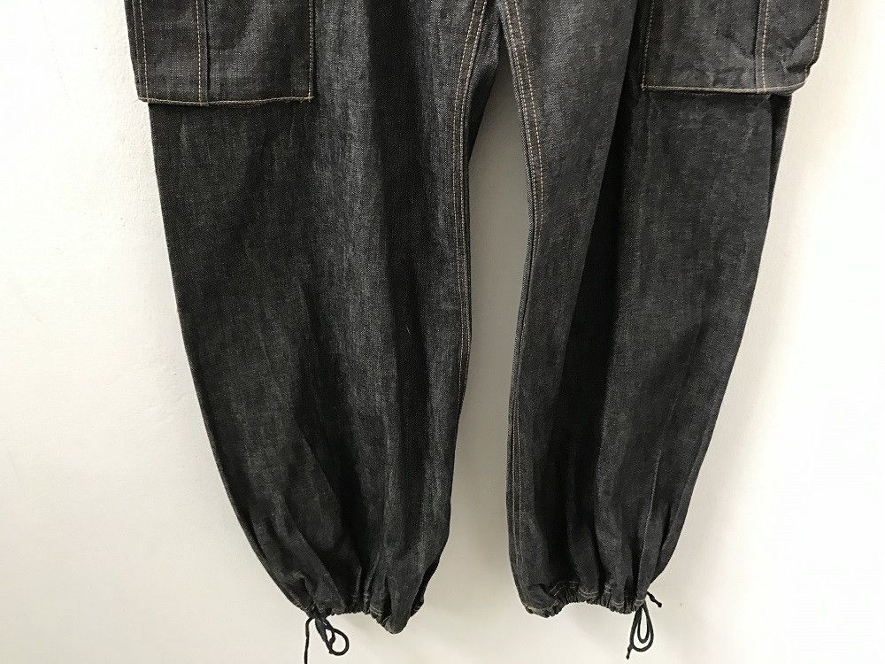 Y's × Yohji Yamamoto Yohji Yamamoto Y's Adjustable Drawstring Baggy Cargo Denim Size US 33 - 8 Thumbnail