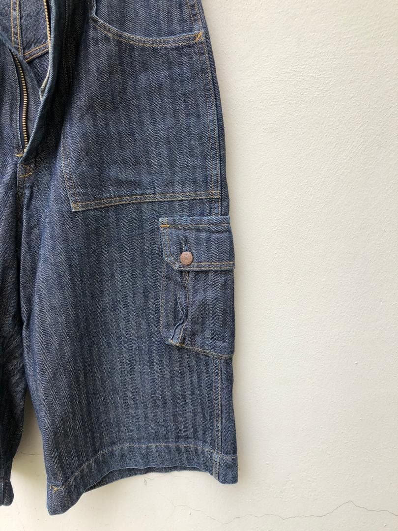 Hysteric Glamour × Vintage Vintage Hysteric Glamour Japan HBT Cargo Short Size US 31 - 5 Thumbnail