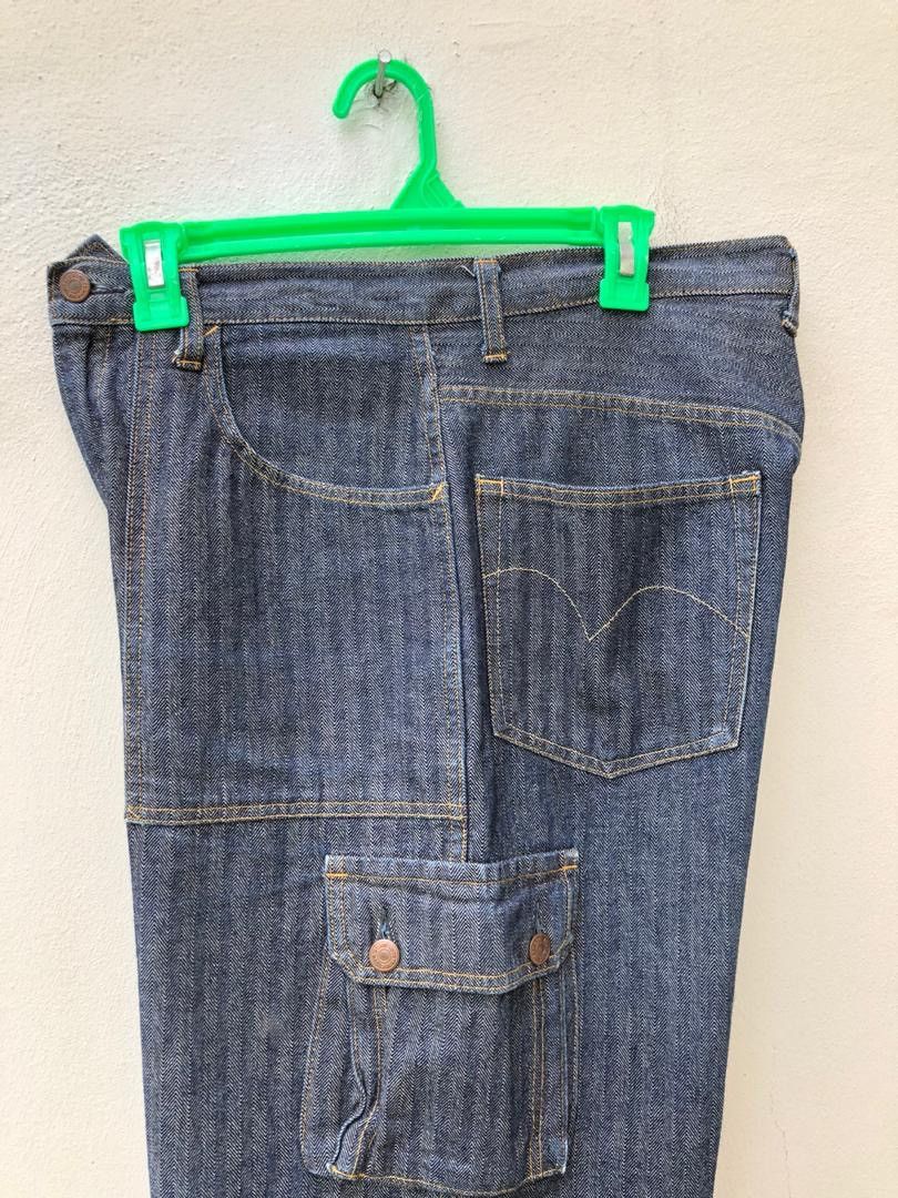 Hysteric Glamour × Vintage Vintage Hysteric Glamour Japan HBT Cargo Short Size US 31 - 14 Thumbnail