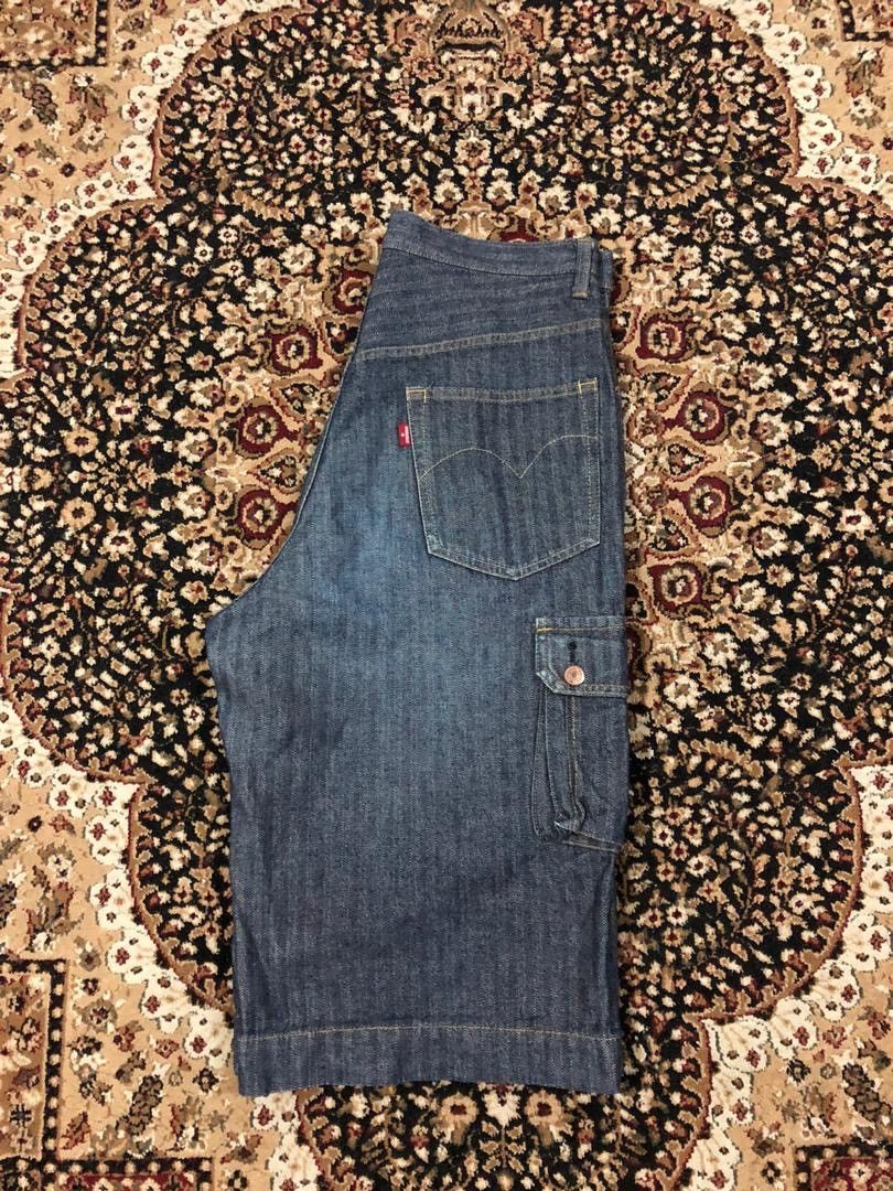 Hysteric Glamour × Vintage Vintage Hysteric Glamour Japan HBT Cargo Short Size US 31 - 20 Thumbnail