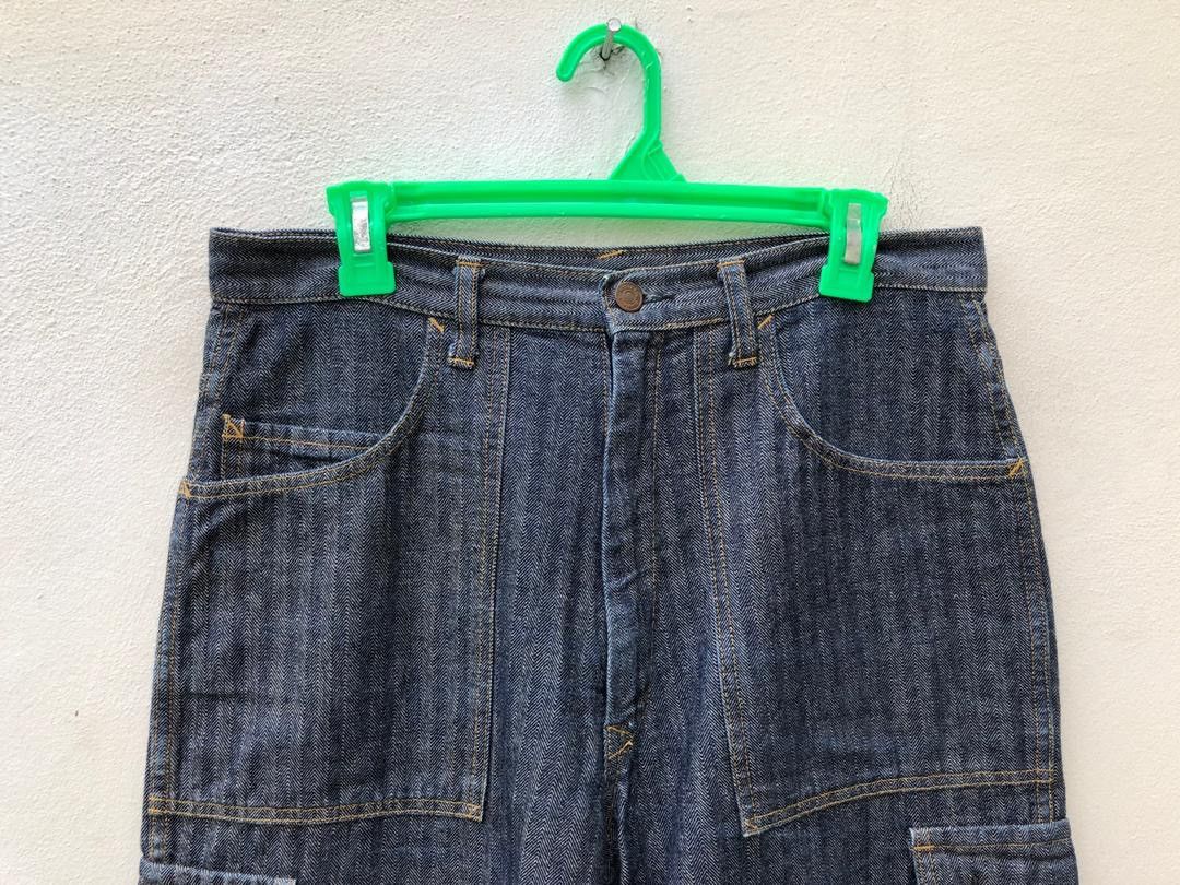 Hysteric Glamour × Vintage Vintage Hysteric Glamour Japan HBT Cargo Short Size US 31 - 2 Thumbnail