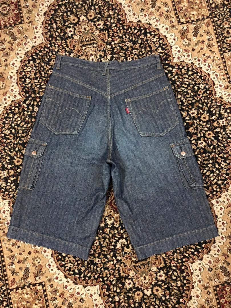 Hysteric Glamour × Vintage Vintage Hysteric Glamour Japan HBT Cargo Short Size US 31 - 19 Thumbnail