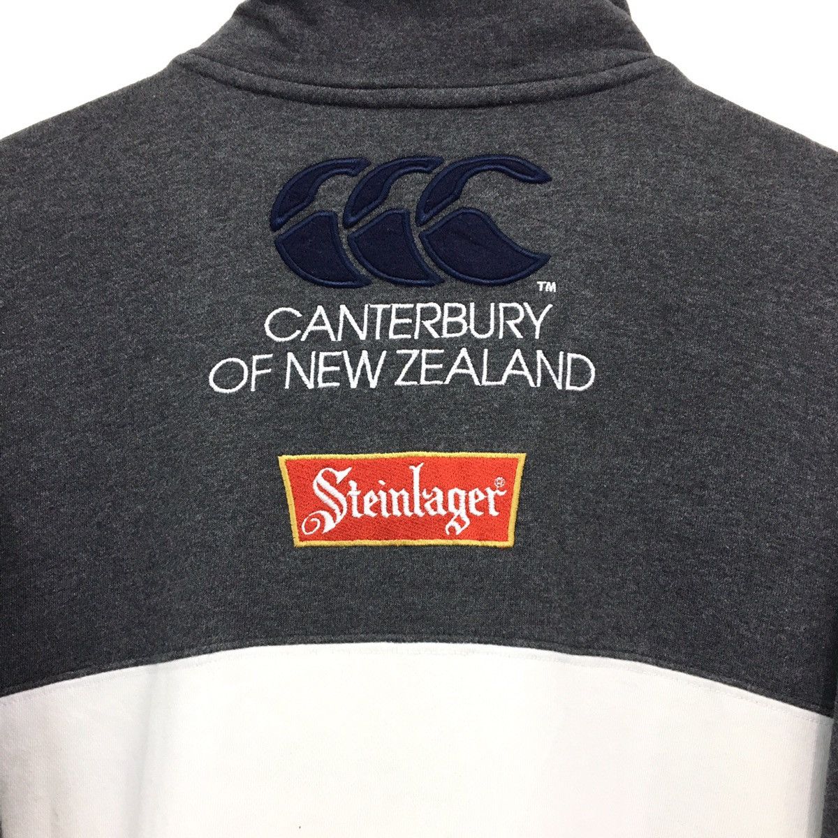 Canterbury of New Zealand × Sports Specialties × Vintage CANTERBURY x STEINLAGER Half Zip Sweatshirt Size US XL / EU 56 / 4 - 10 Thumbnail
