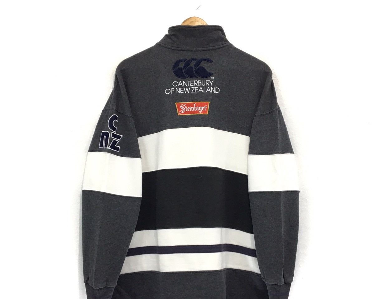 Canterbury of New Zealand × Sports Specialties × Vintage CANTERBURY x STEINLAGER Half Zip Sweatshirt Size US XL / EU 56 / 4 - 5 Thumbnail