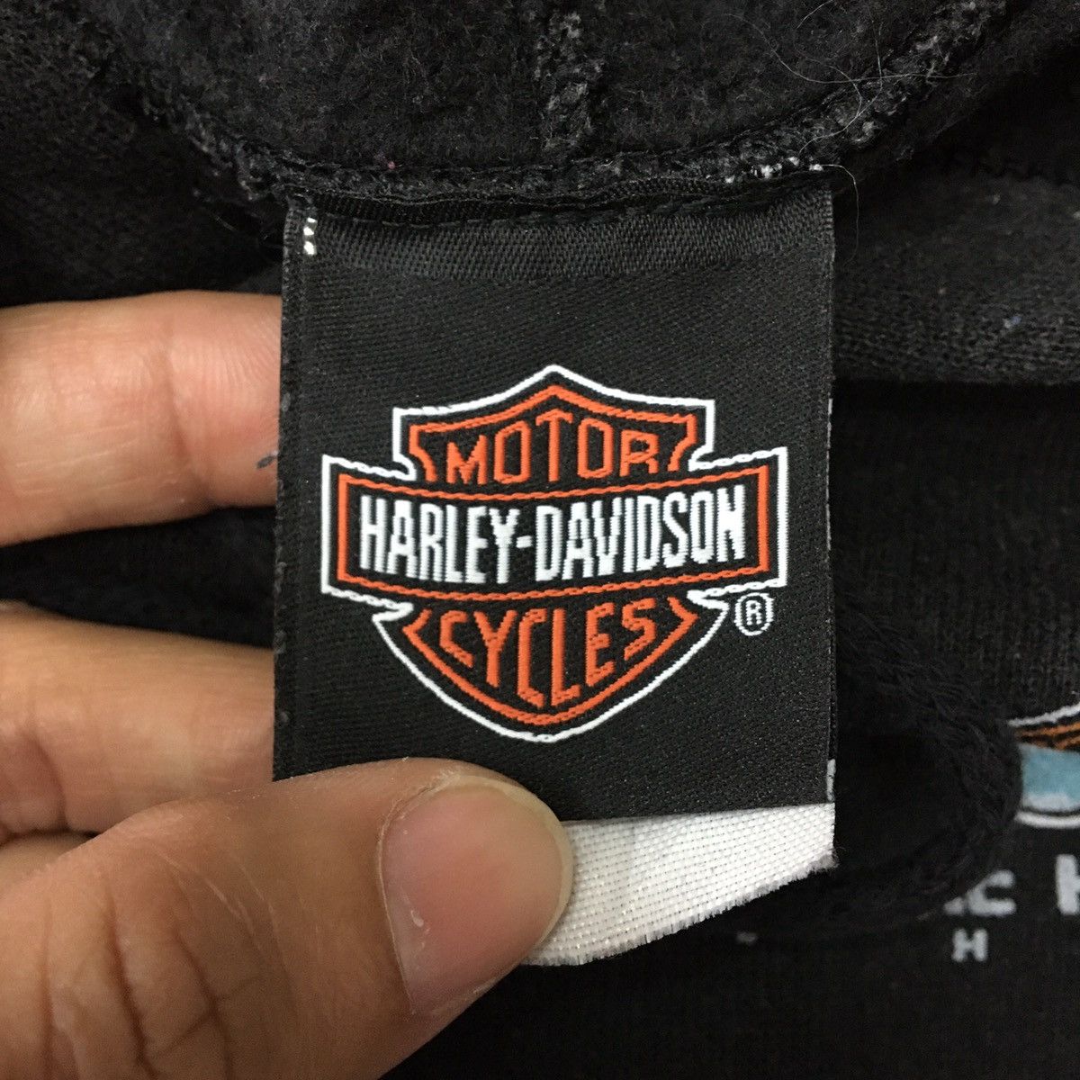Harley Davidson × Vintage Vintage Harley Davidson HD Hoodie Size XS / US 0-2 / IT 36-38 - 10 Thumbnail