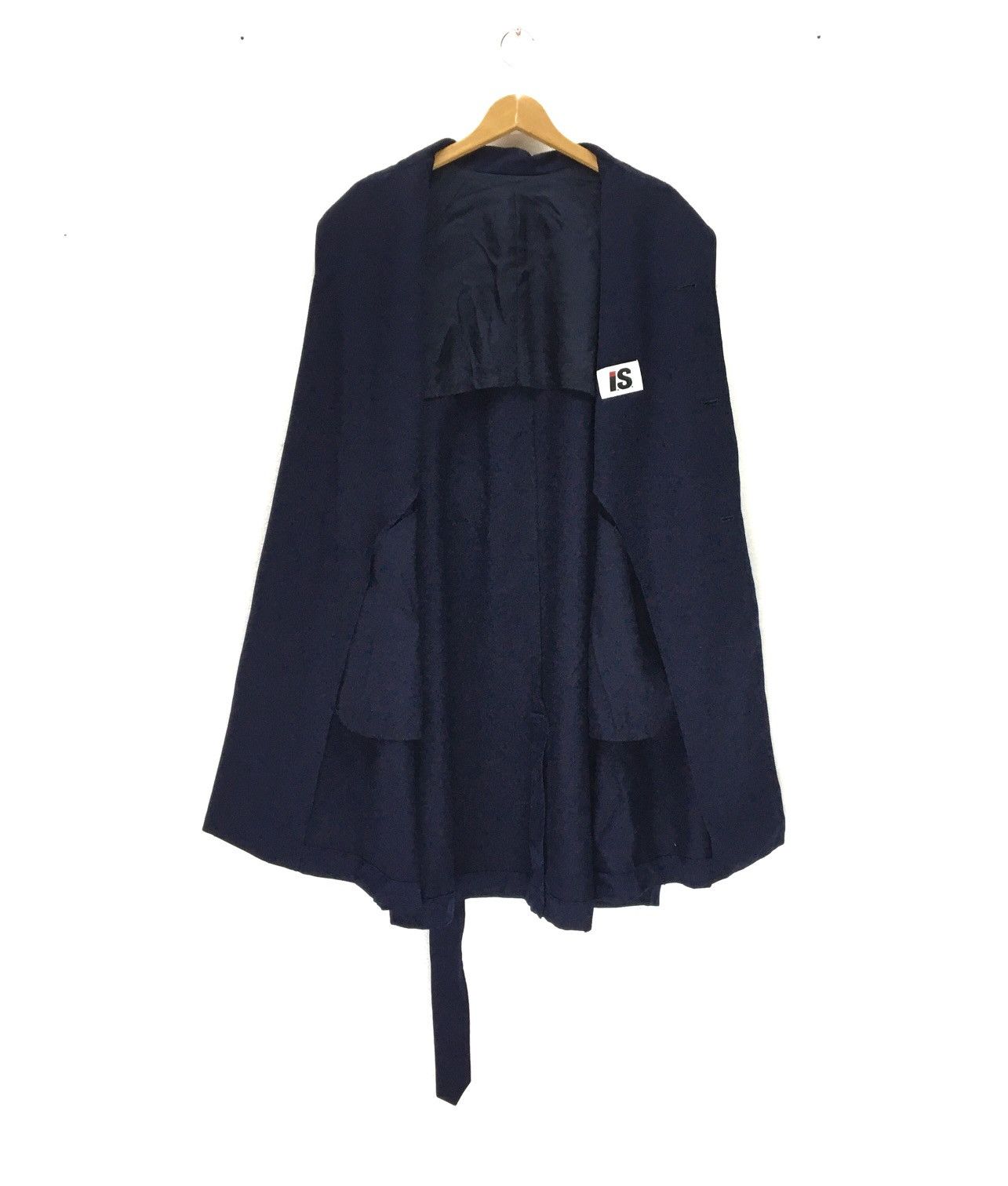 Designer × Issey Miyake × Japanese Brand ISSEY MIYAKE Wool Raincoat Jacket Size L / US 10 / IT 46 - 3 Thumbnail