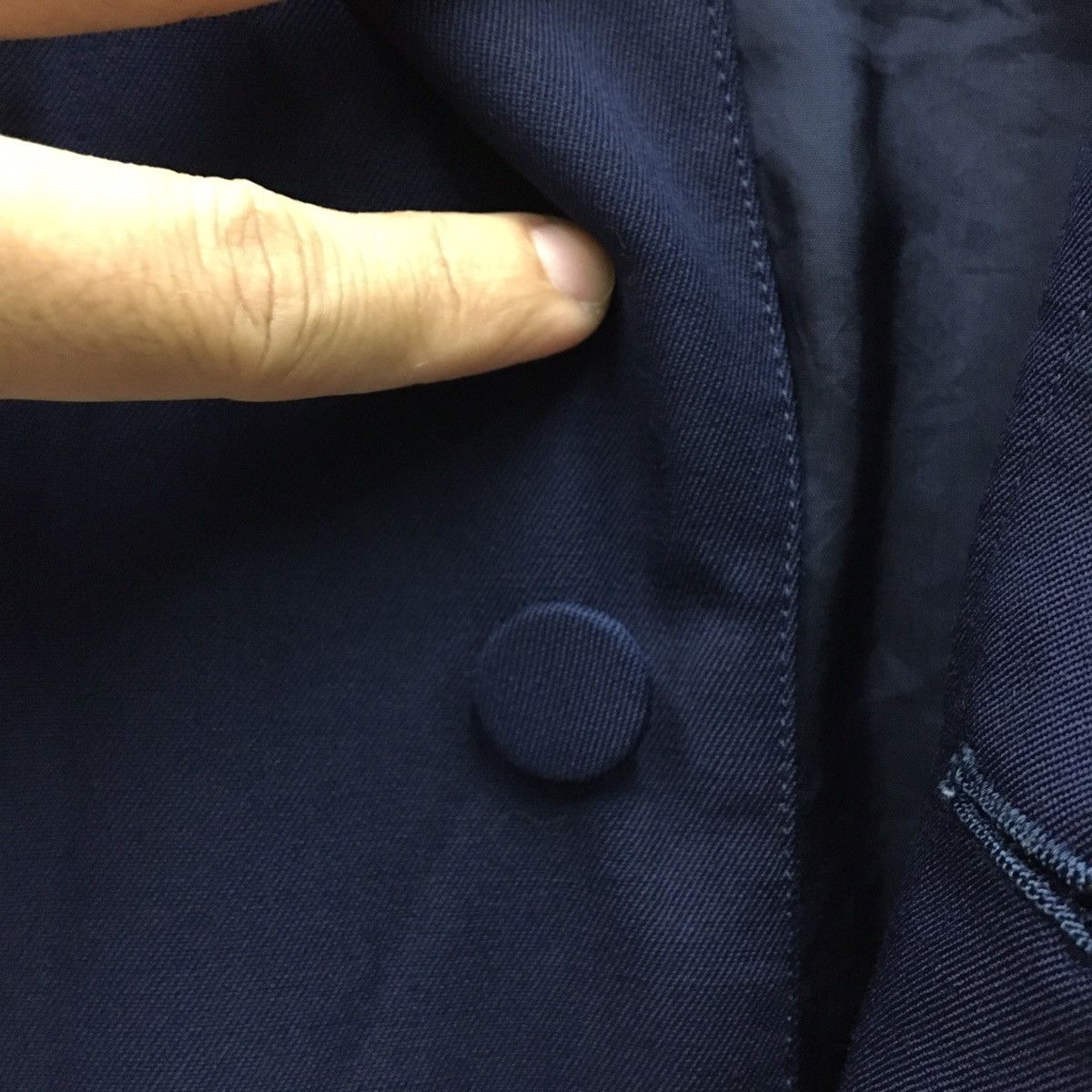 Designer × Issey Miyake × Japanese Brand ISSEY MIYAKE Wool Raincoat Jacket Size L / US 10 / IT 46 - 11 Thumbnail