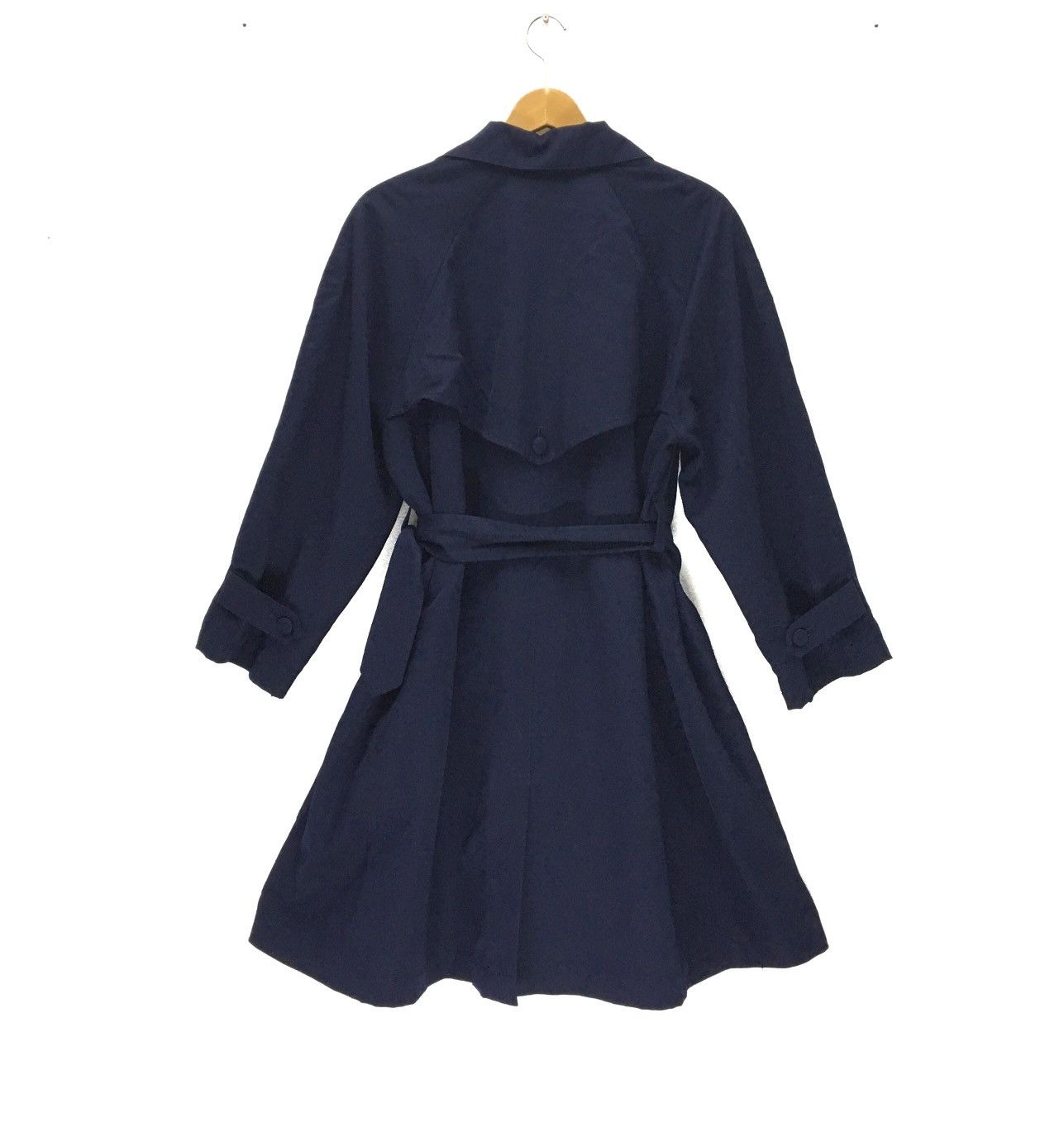 Designer × Issey Miyake × Japanese Brand ISSEY MIYAKE Wool Raincoat Jacket Size L / US 10 / IT 46 - 2 Thumbnail