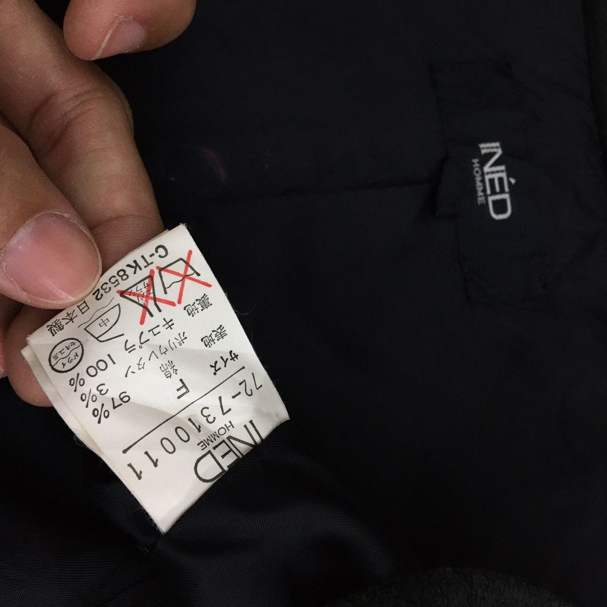 Designer × Japanese Brand × Yohji Yamamoto INED By YOHJI YAMAMOTO Nice Design Casual Jacket Size US M / EU 48-50 / 2 - 12 Thumbnail