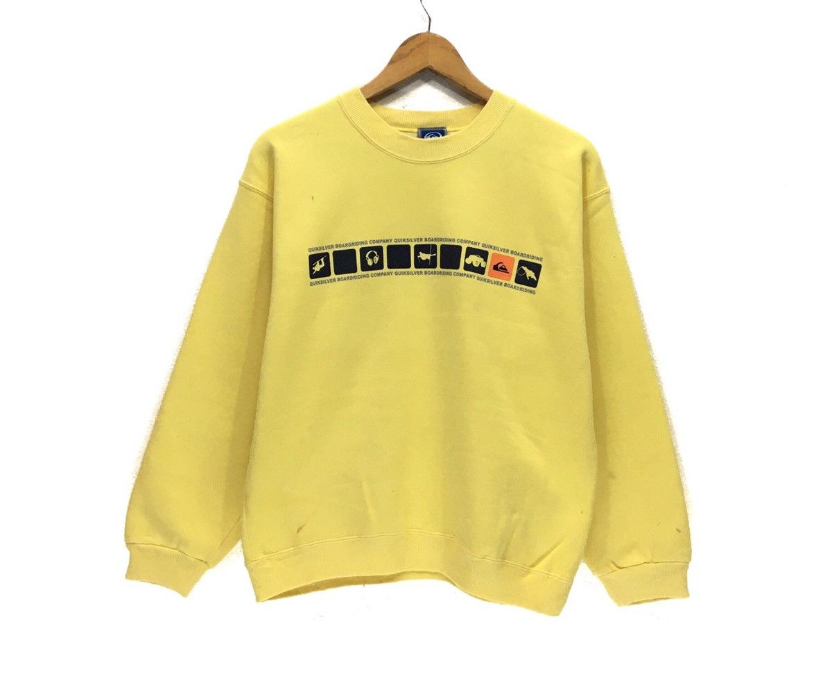 Quicksilver × Sports Specialties Vintage Quicksilver Crewneck BigLogo Sweatshirt Size US XS / EU 42 / 0 - 1 Thumbnail