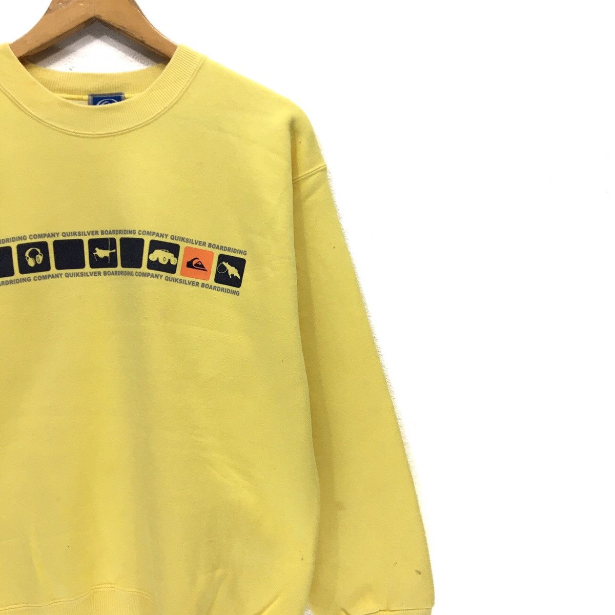 Quicksilver × Sports Specialties Vintage Quicksilver Crewneck BigLogo Sweatshirt Size US XS / EU 42 / 0 - 4 Thumbnail