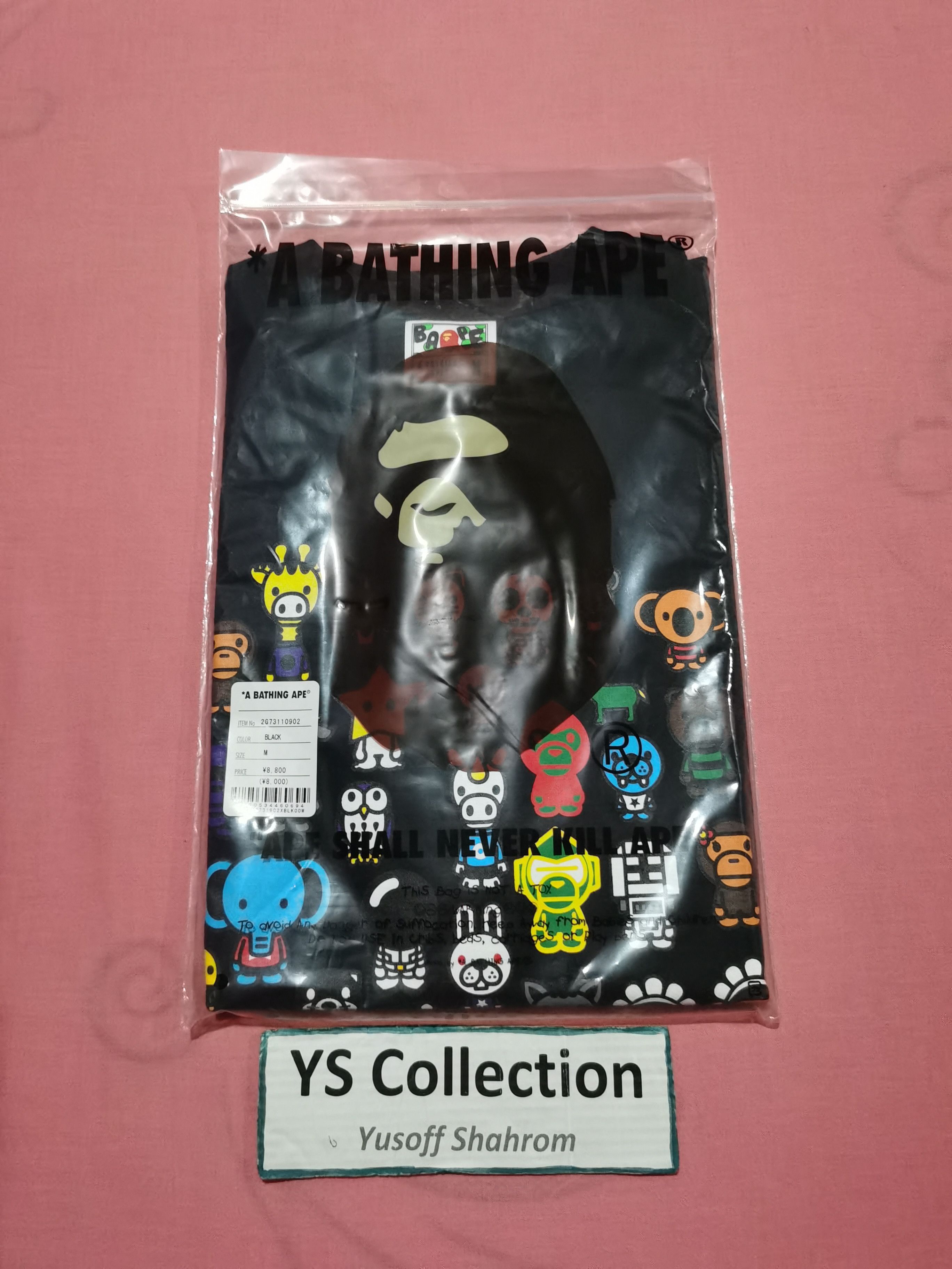 Bape × Kid Cudi Bape x Kid Cudi Milo Friends Tee Size US M / EU 48-50 / 2 - 3 Thumbnail