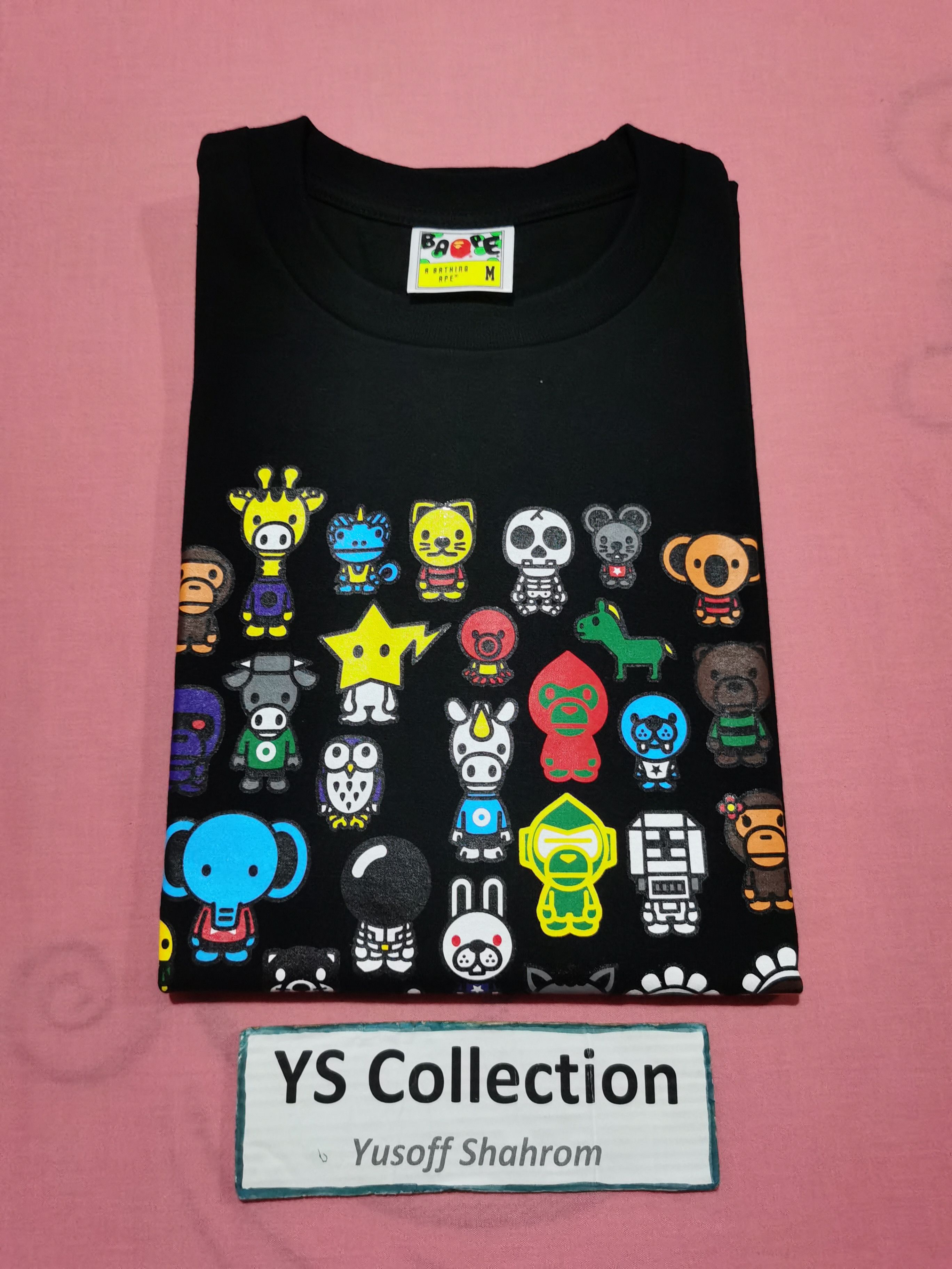 Bape × Kid Cudi Bape x Kid Cudi Milo Friends Tee Size US M / EU 48-50 / 2 - 1 Thumbnail