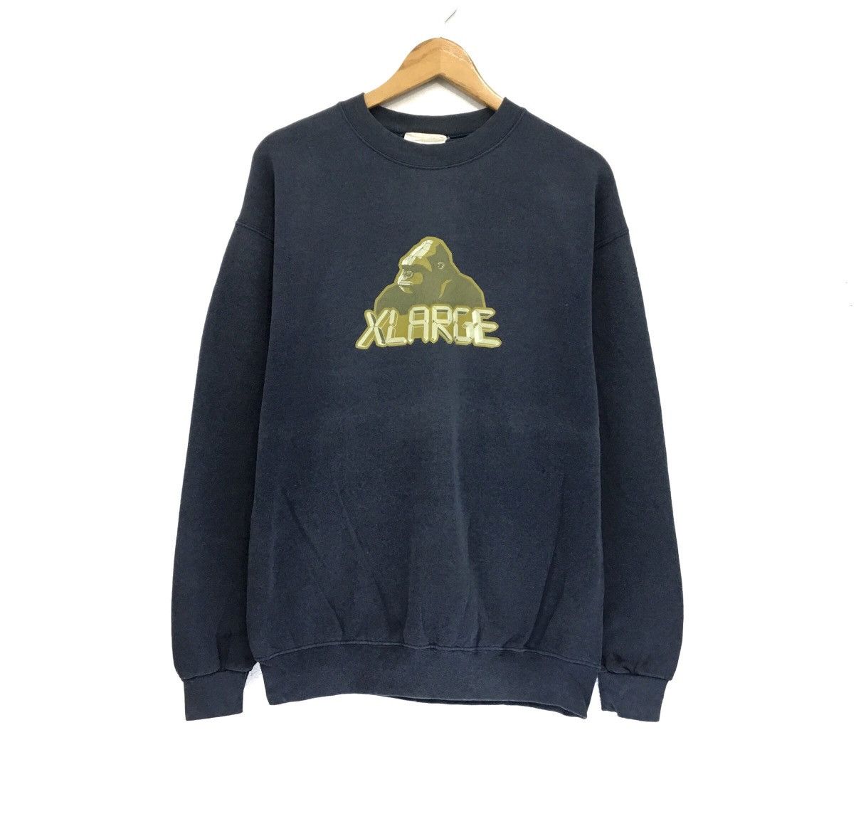 Vintage × X-LARGE XLARGE Crewneck BigLogo Ape Sweatshirt Size US L / EU 52-54 / 3 - 1 Thumbnail