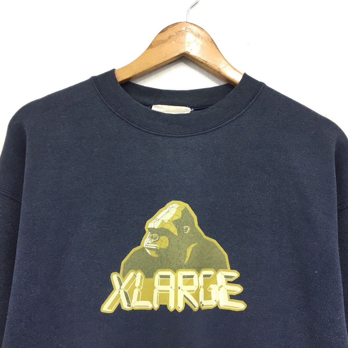 Vintage × X-LARGE XLARGE Crewneck BigLogo Ape Sweatshirt Size US L / EU 52-54 / 3 - 5 Thumbnail