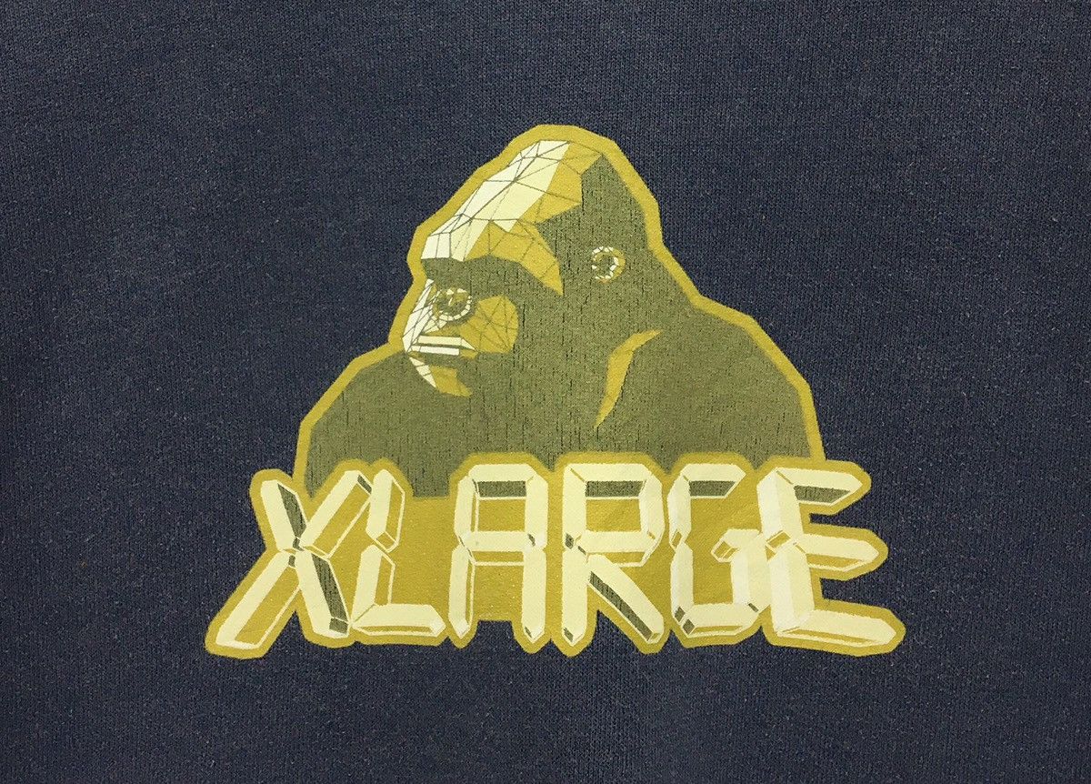 Vintage × X-LARGE XLARGE Crewneck BigLogo Ape Sweatshirt Size US L / EU 52-54 / 3 - 6 Thumbnail