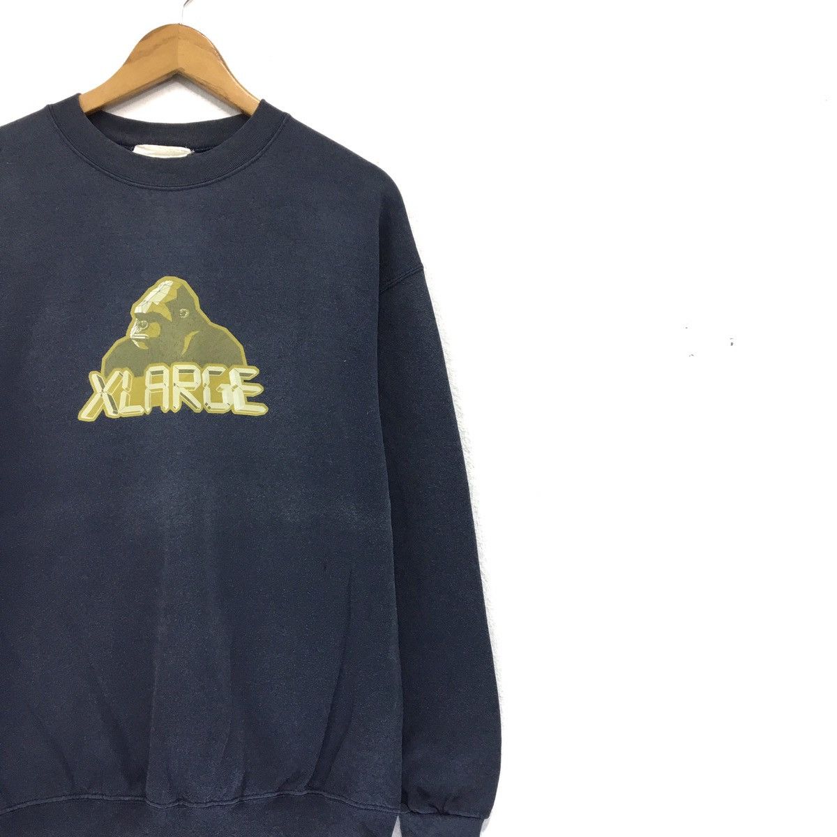 Vintage × X-LARGE XLARGE Crewneck BigLogo Ape Sweatshirt Size US L / EU 52-54 / 3 - 4 Thumbnail